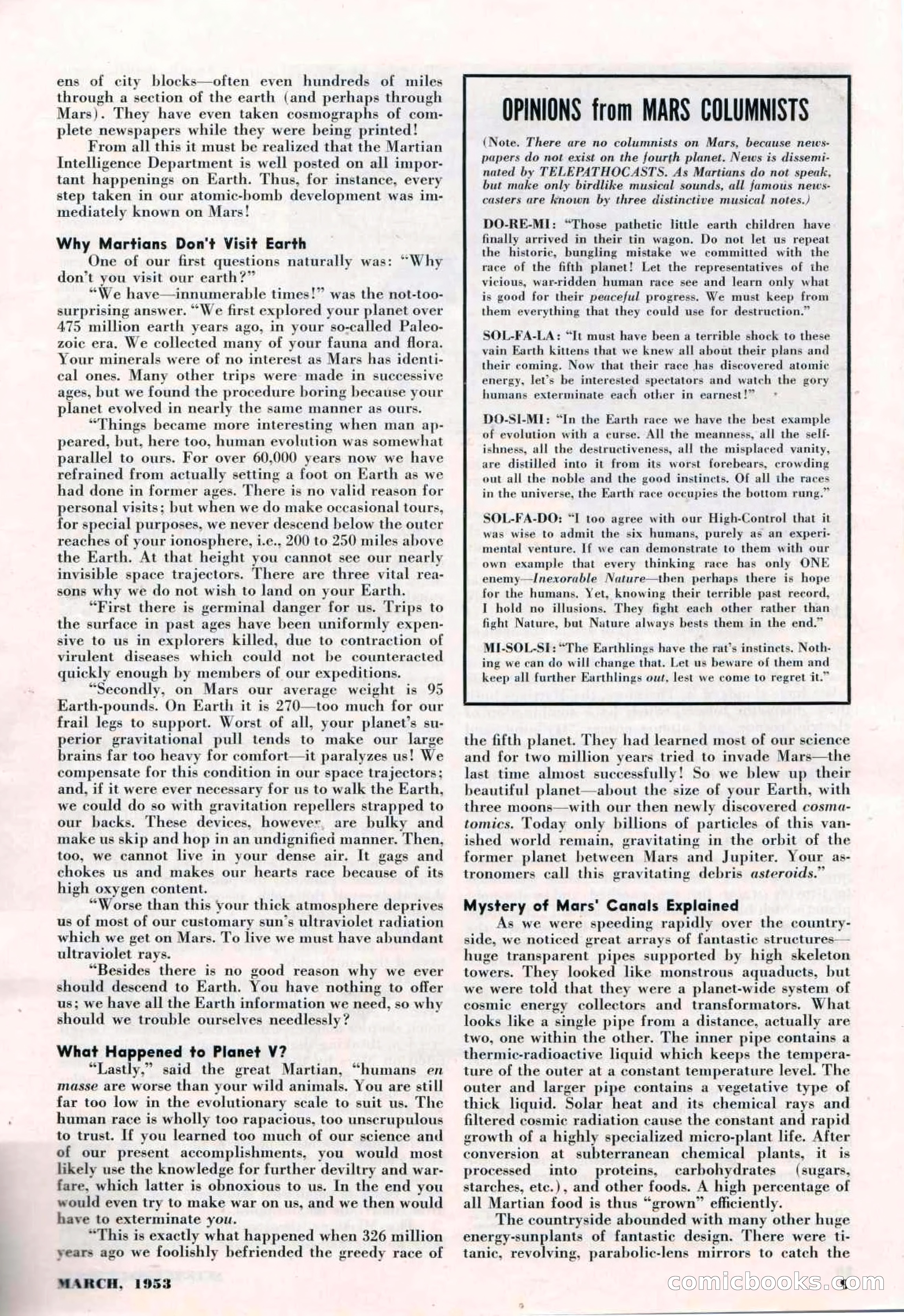 Science-Fiction Plus, March 1953 — page 9 of 68
