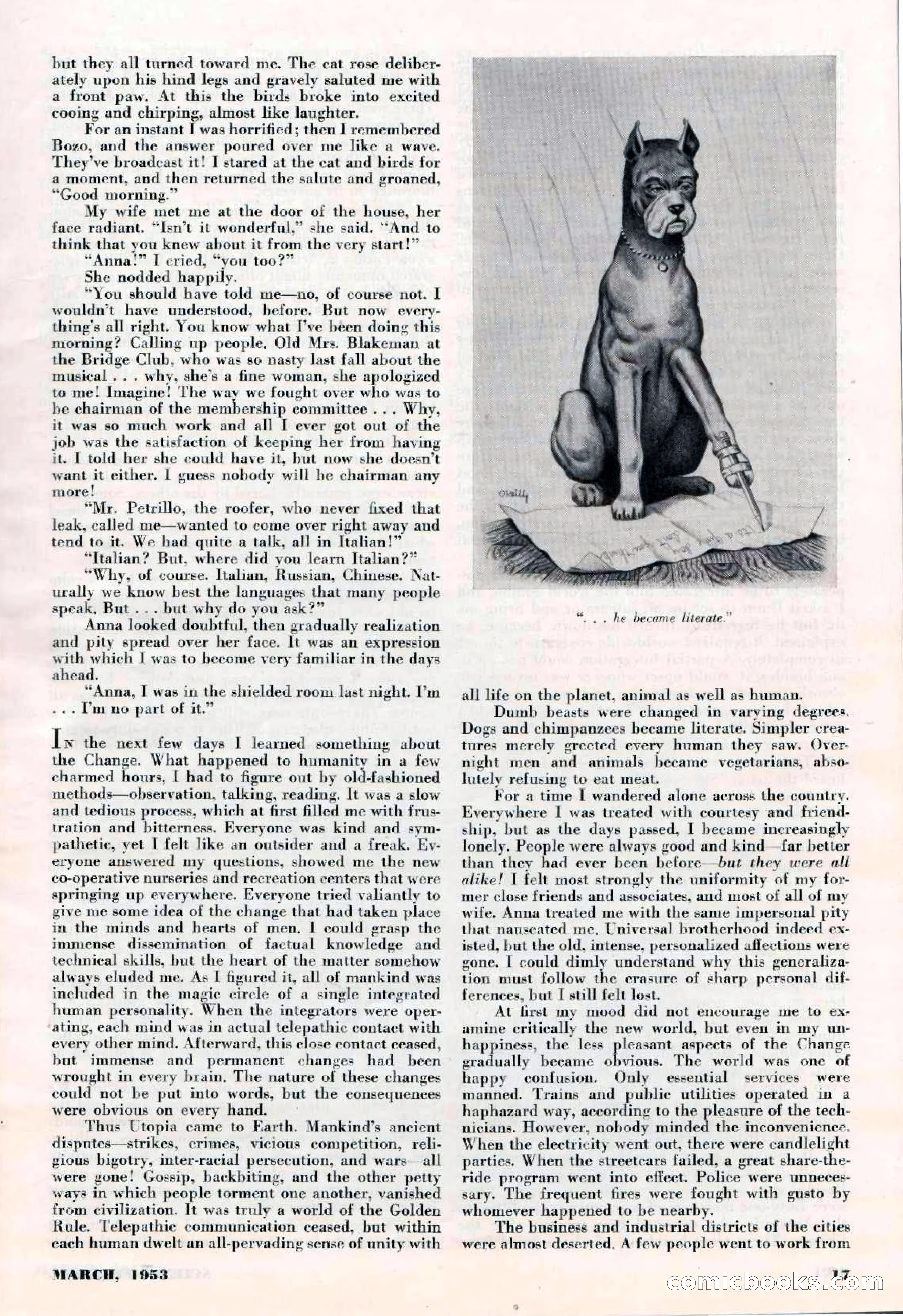 Science-Fiction Plus, March 1953 — page 17 of 68