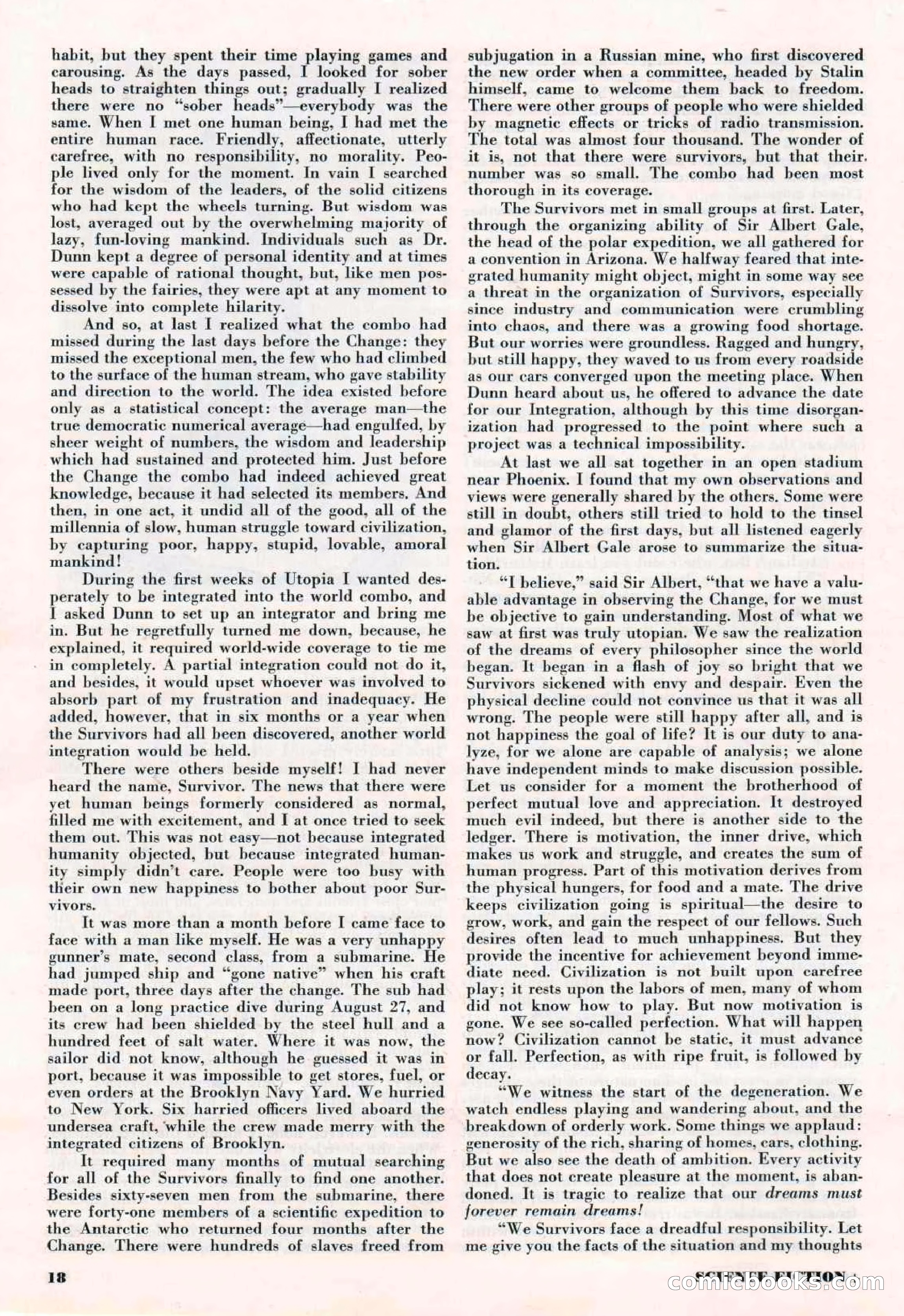 Science-Fiction Plus, March 1953 — page 18 of 68