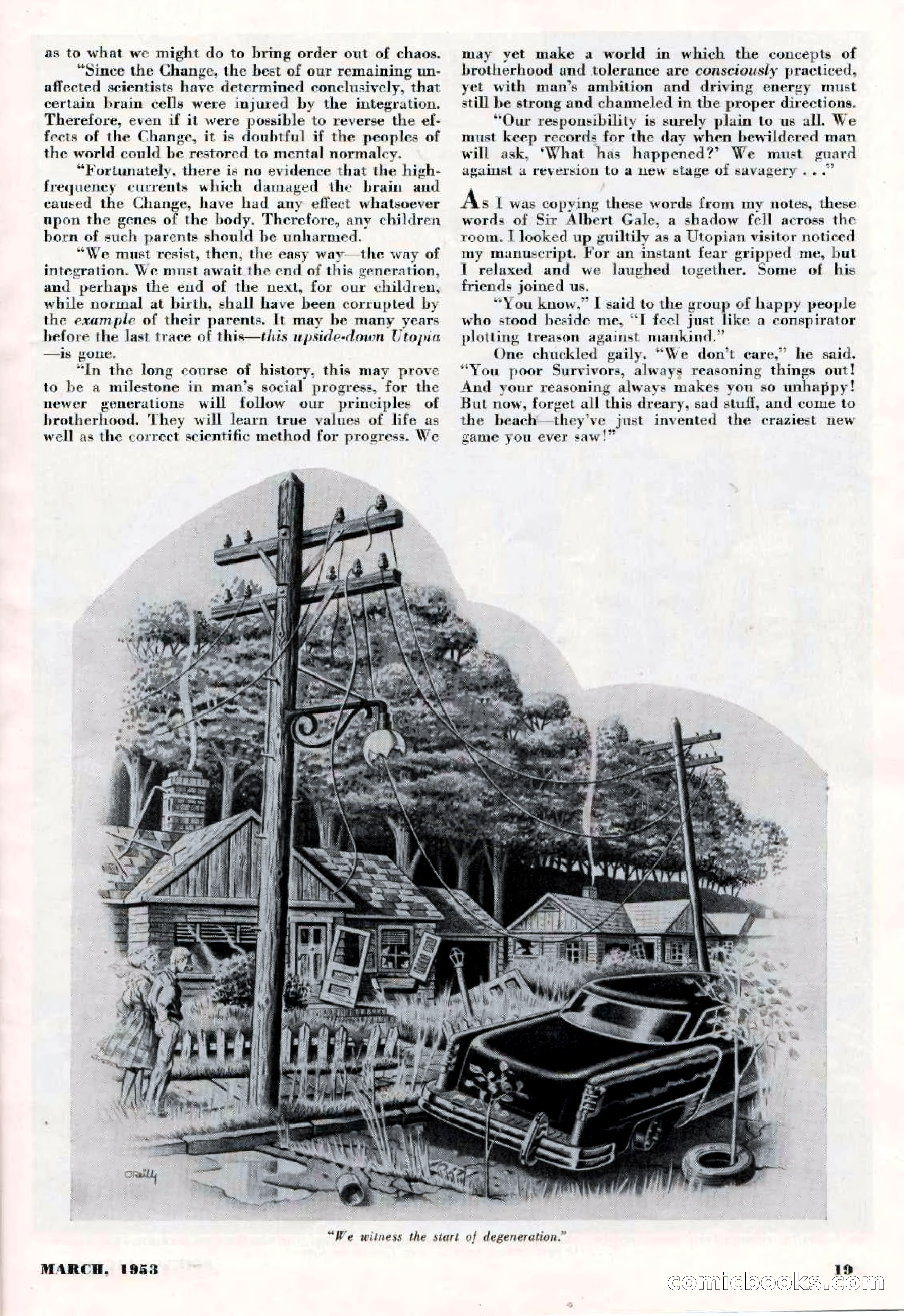 Science-Fiction Plus, March 1953 — page 19 of 68