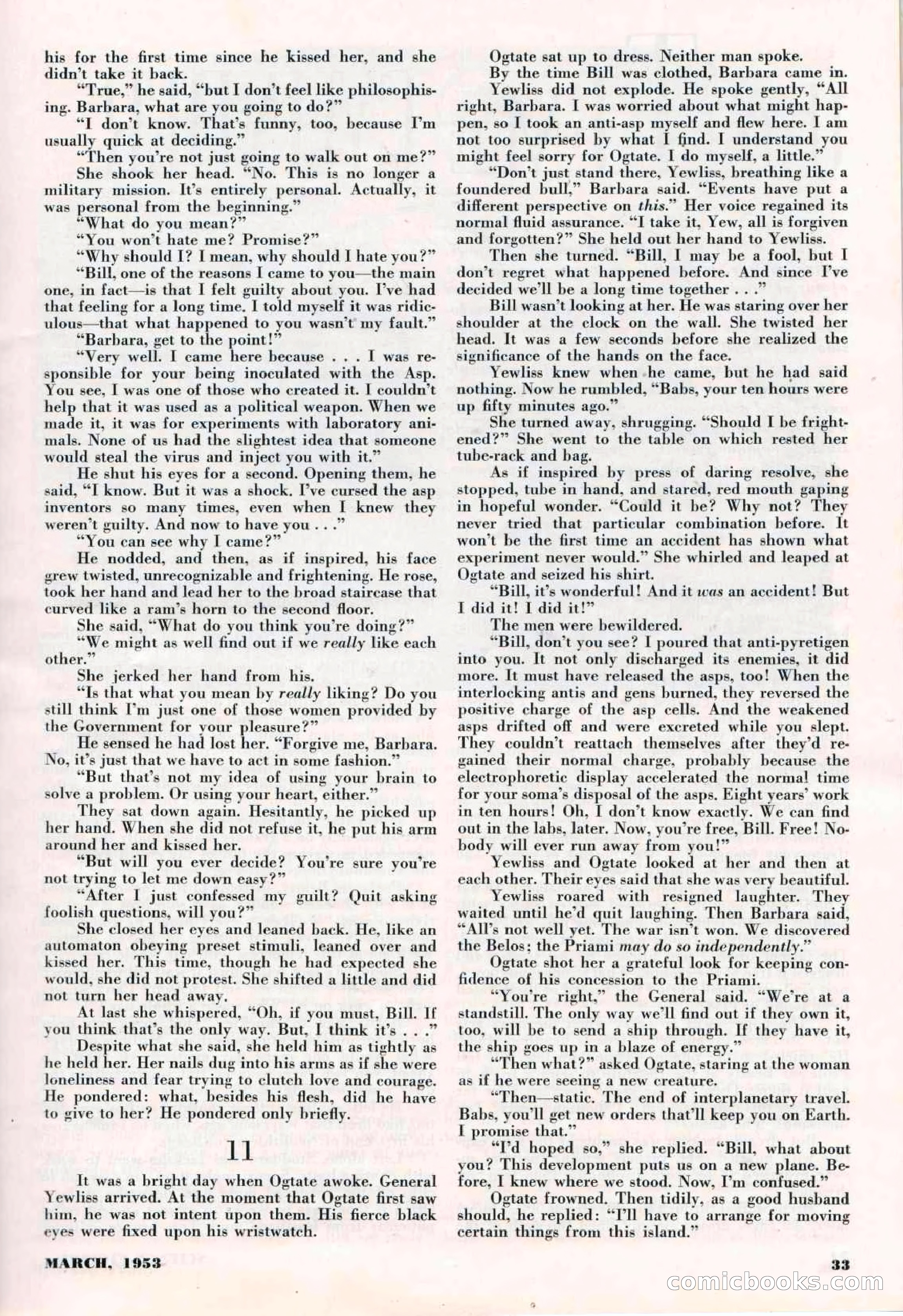 Science-Fiction Plus, March 1953 — page 33 of 68