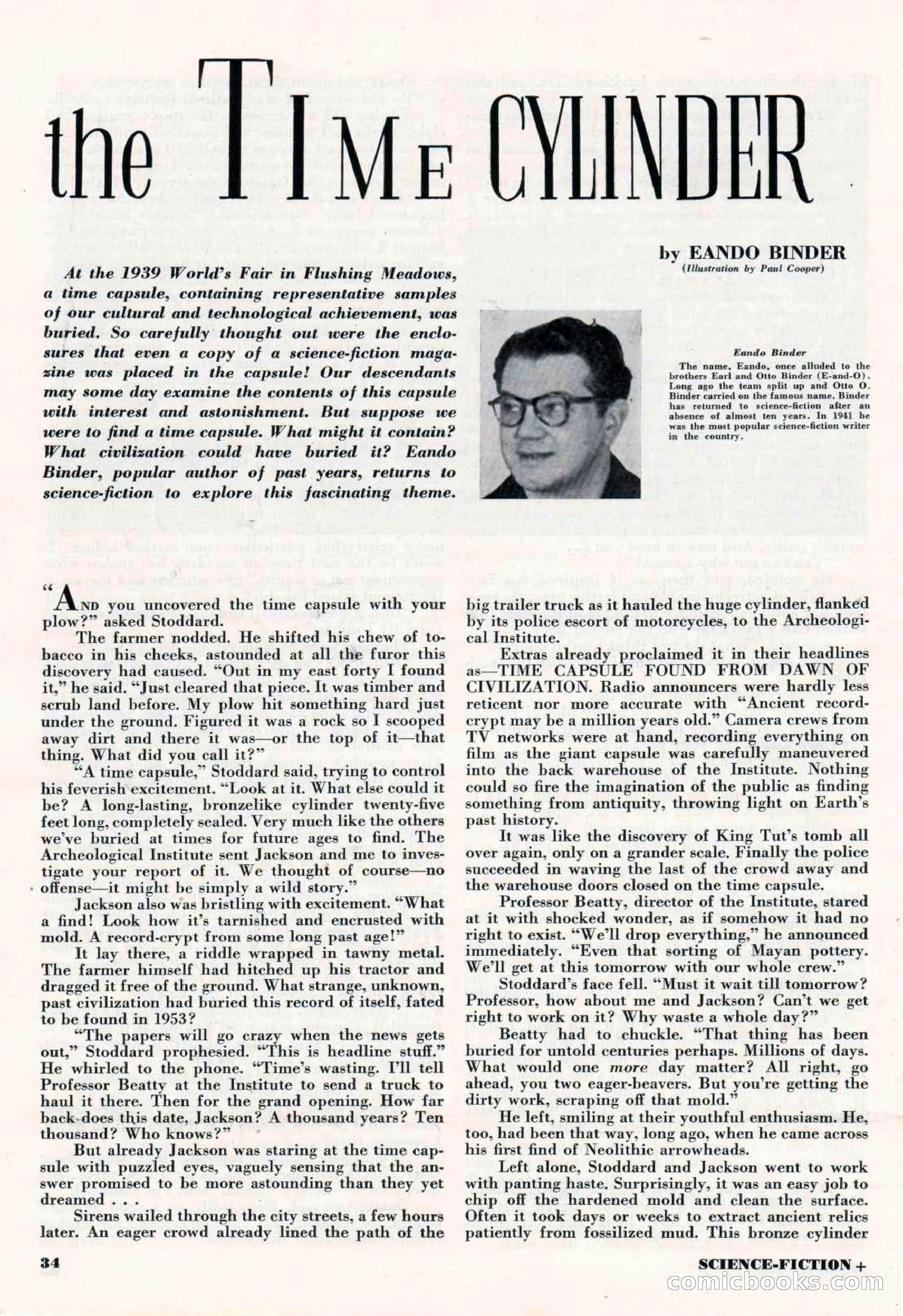 Science-Fiction Plus, March 1953 — page 34 of 68