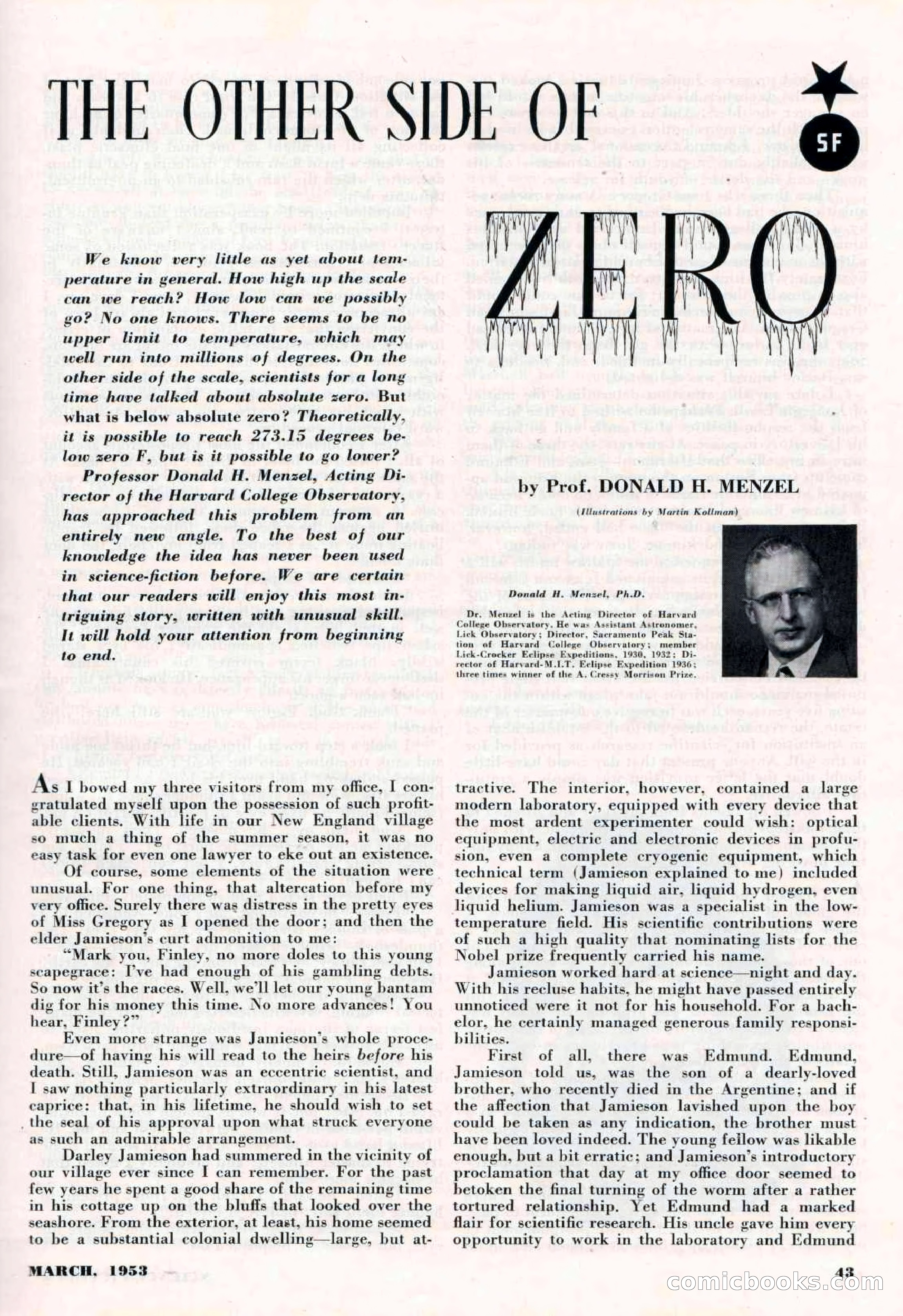Science-Fiction Plus, March 1953 — page 43 of 68