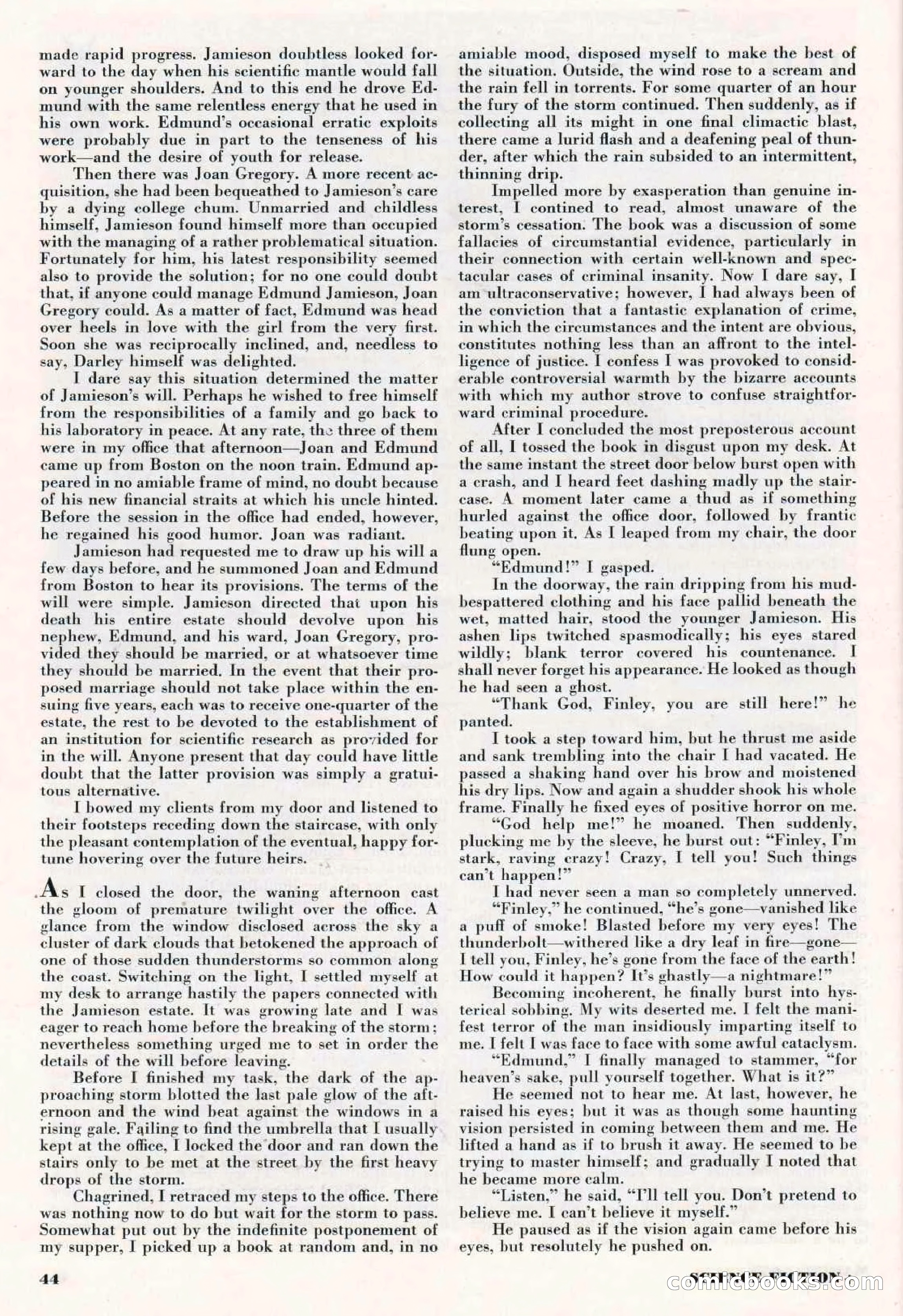 Science-Fiction Plus, March 1953 — page 44 of 68