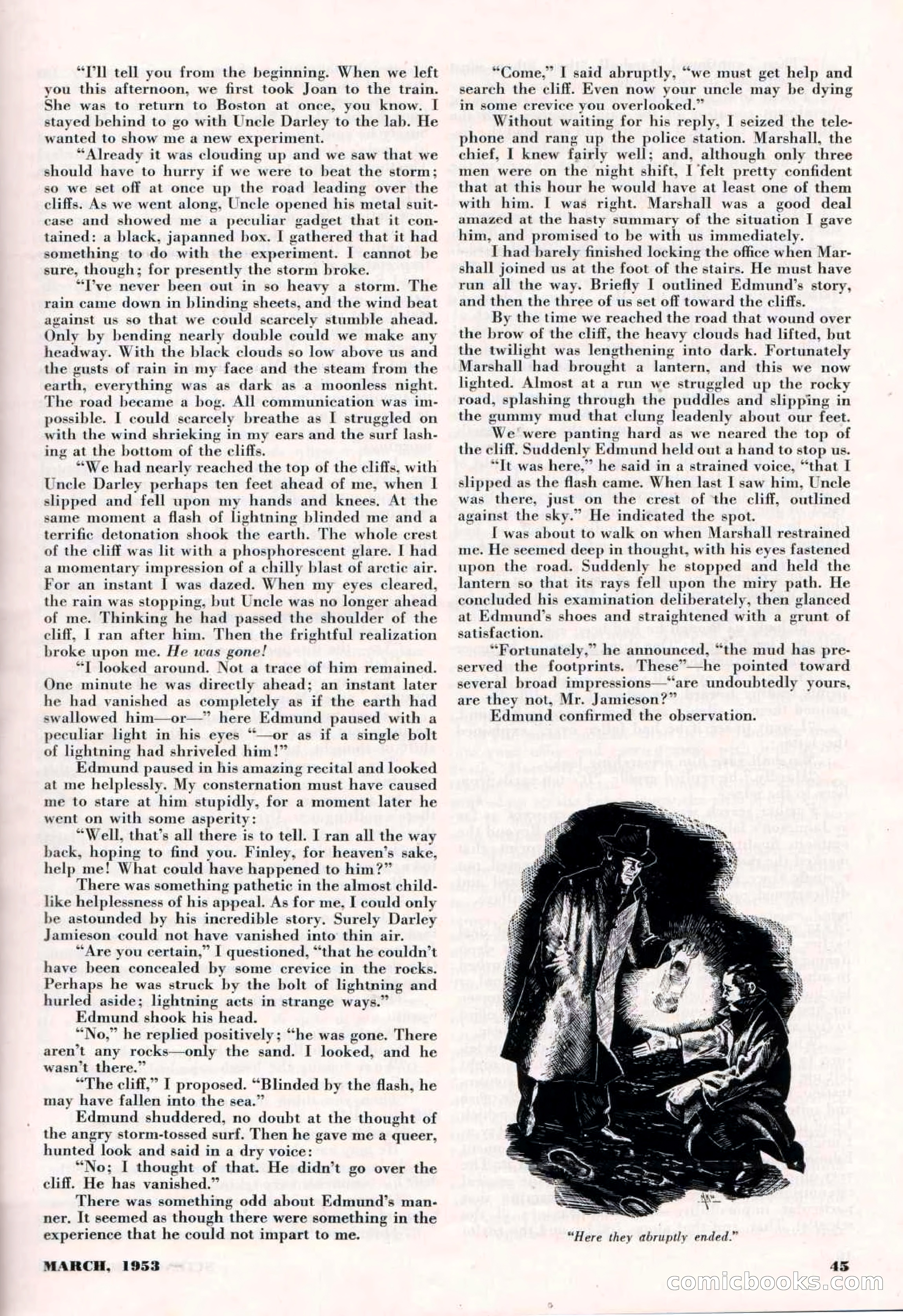 Science-Fiction Plus, March 1953 — page 45 of 68