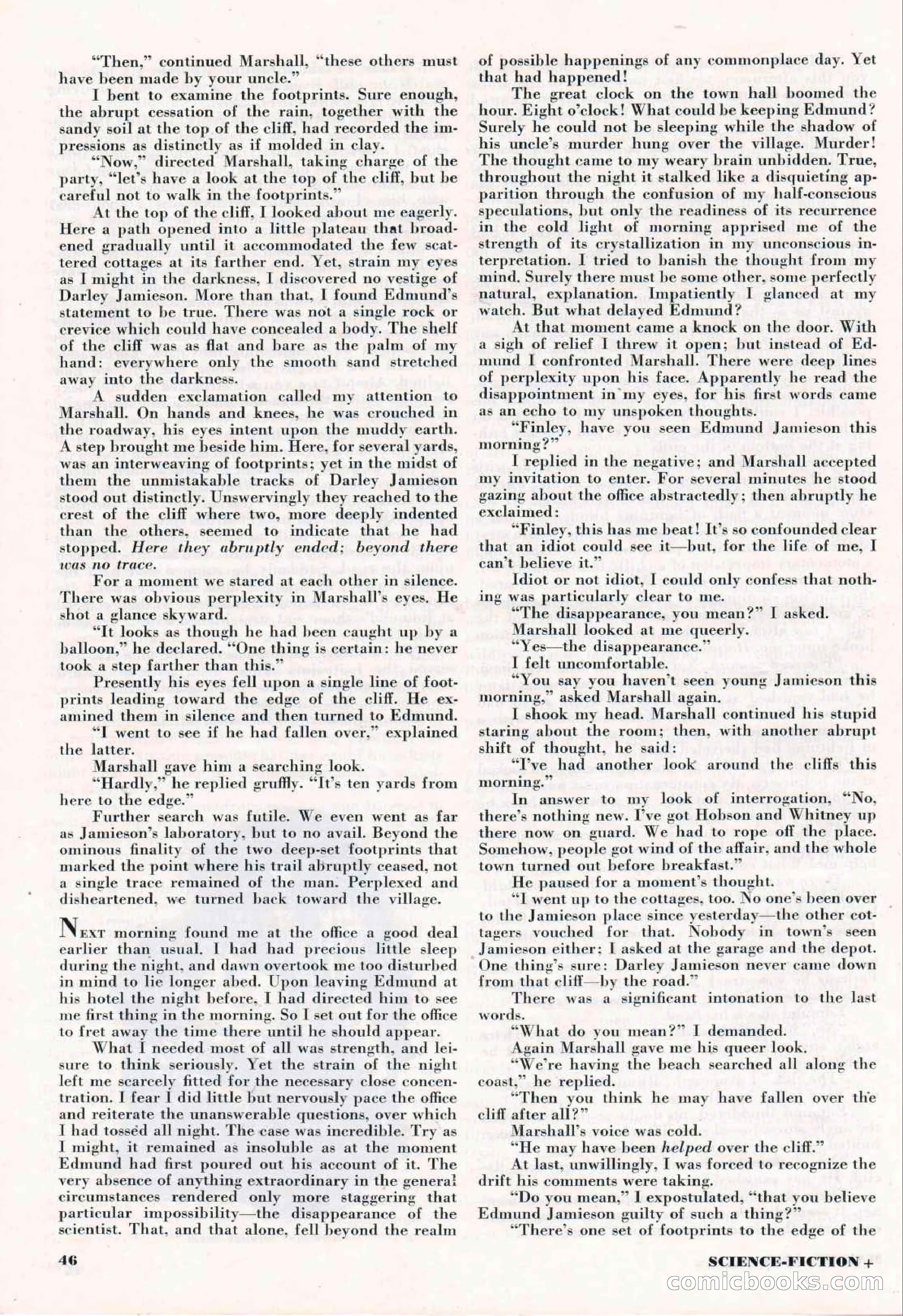 Science-Fiction Plus, March 1953 — page 46 of 68