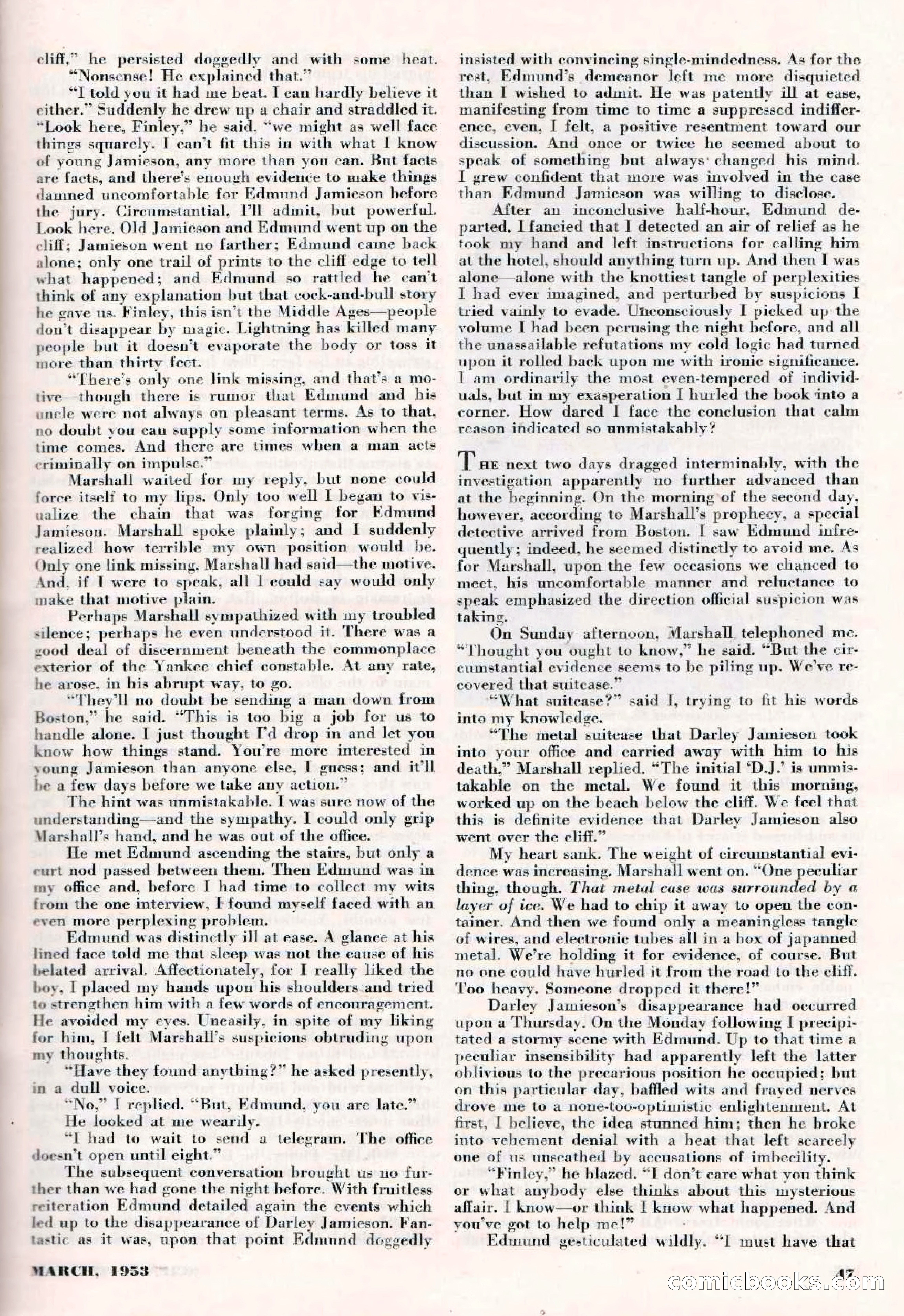 Science-Fiction Plus, March 1953 — page 47 of 68