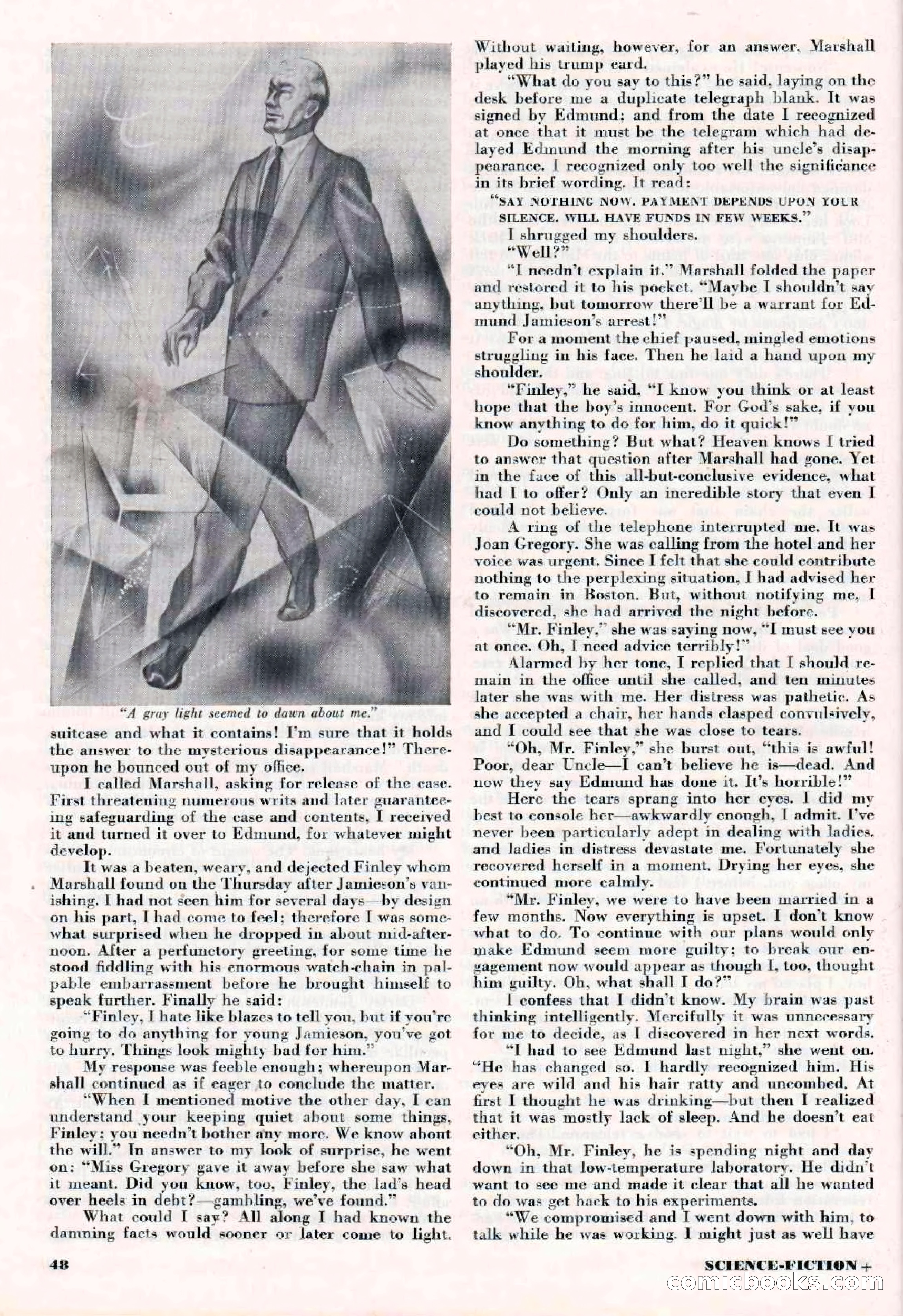 Science-Fiction Plus, March 1953 — page 48 of 68
