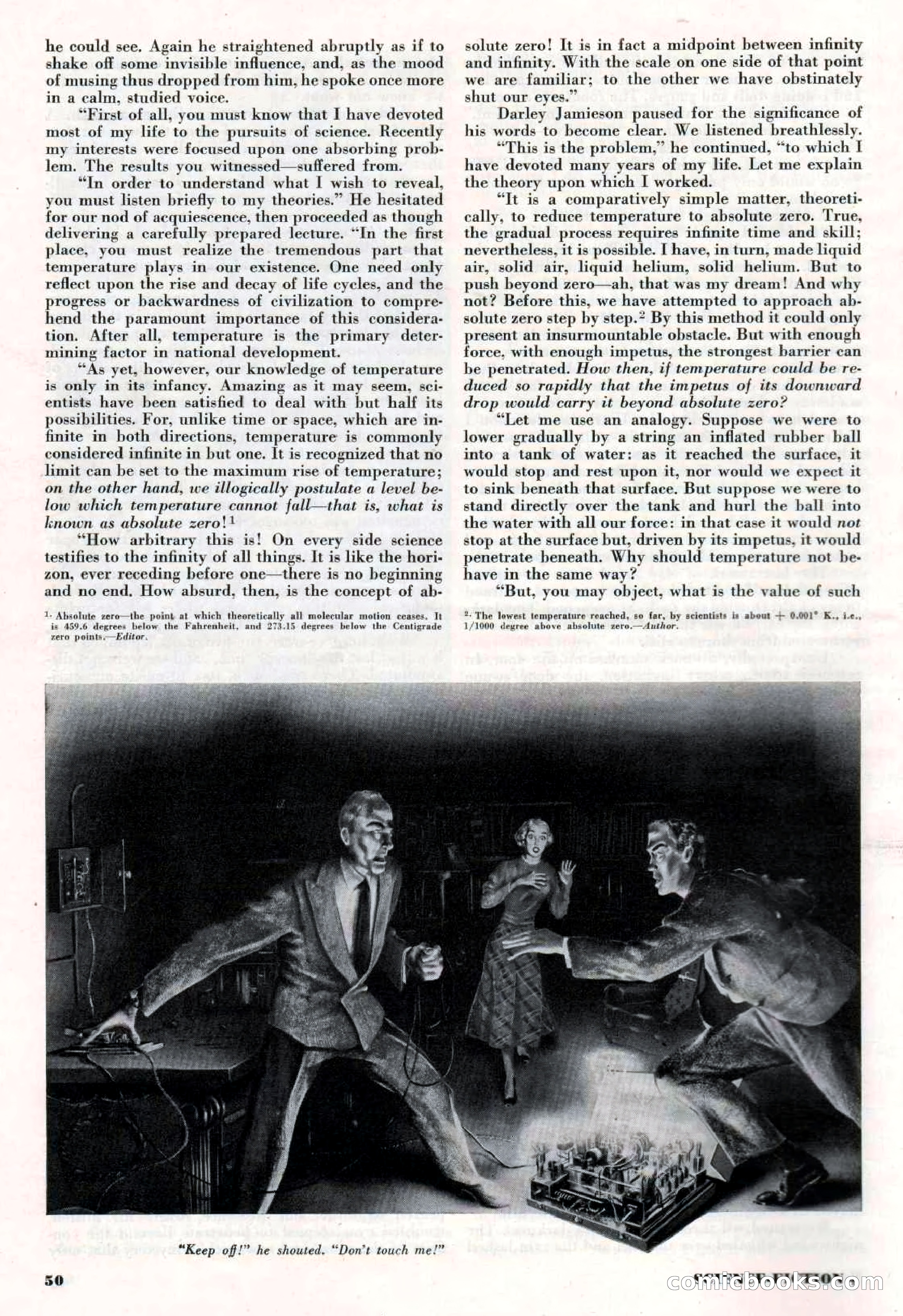 Science-Fiction Plus, March 1953 — page 50 of 68