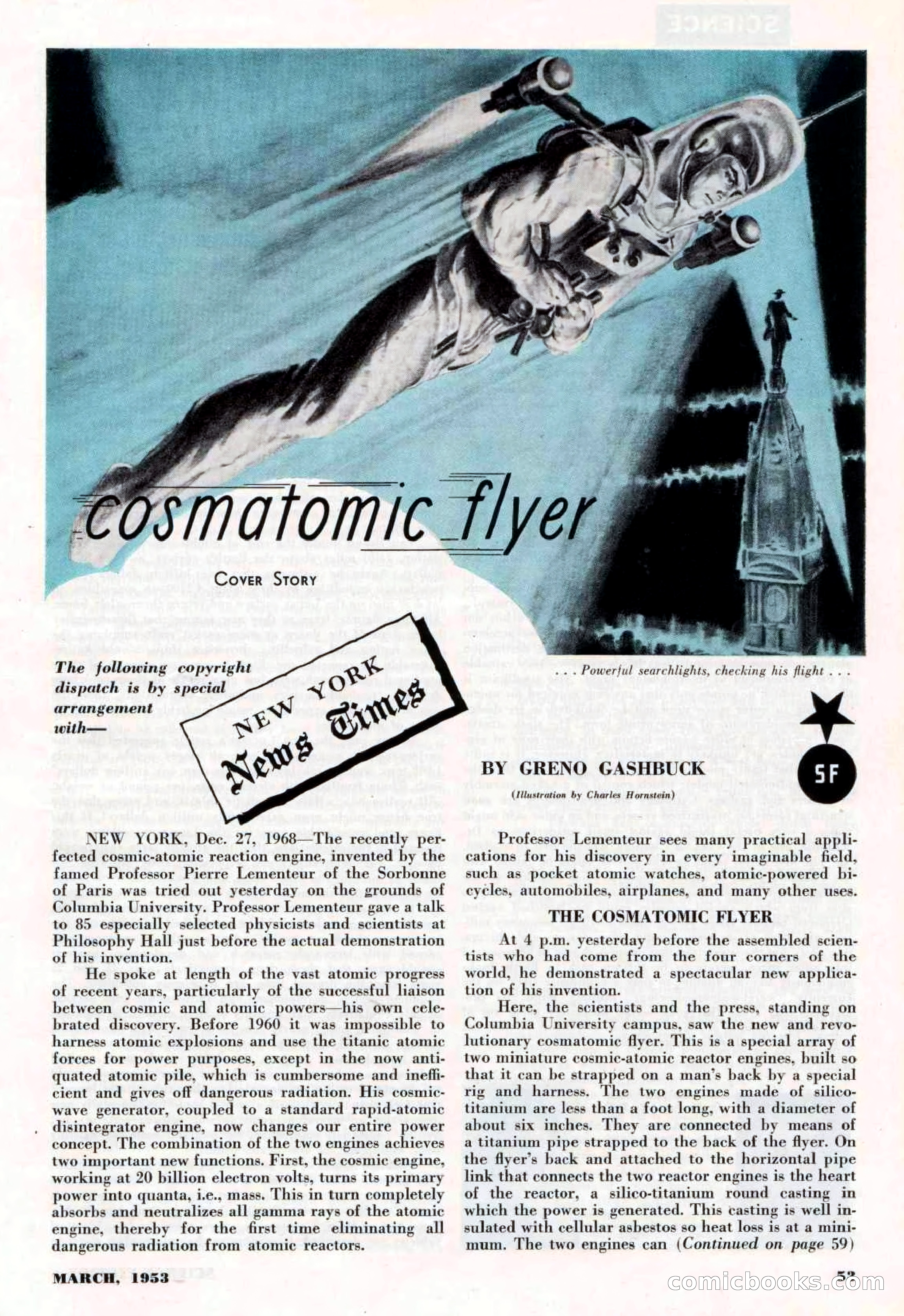 Science-Fiction Plus, March 1953 — page 53 of 68