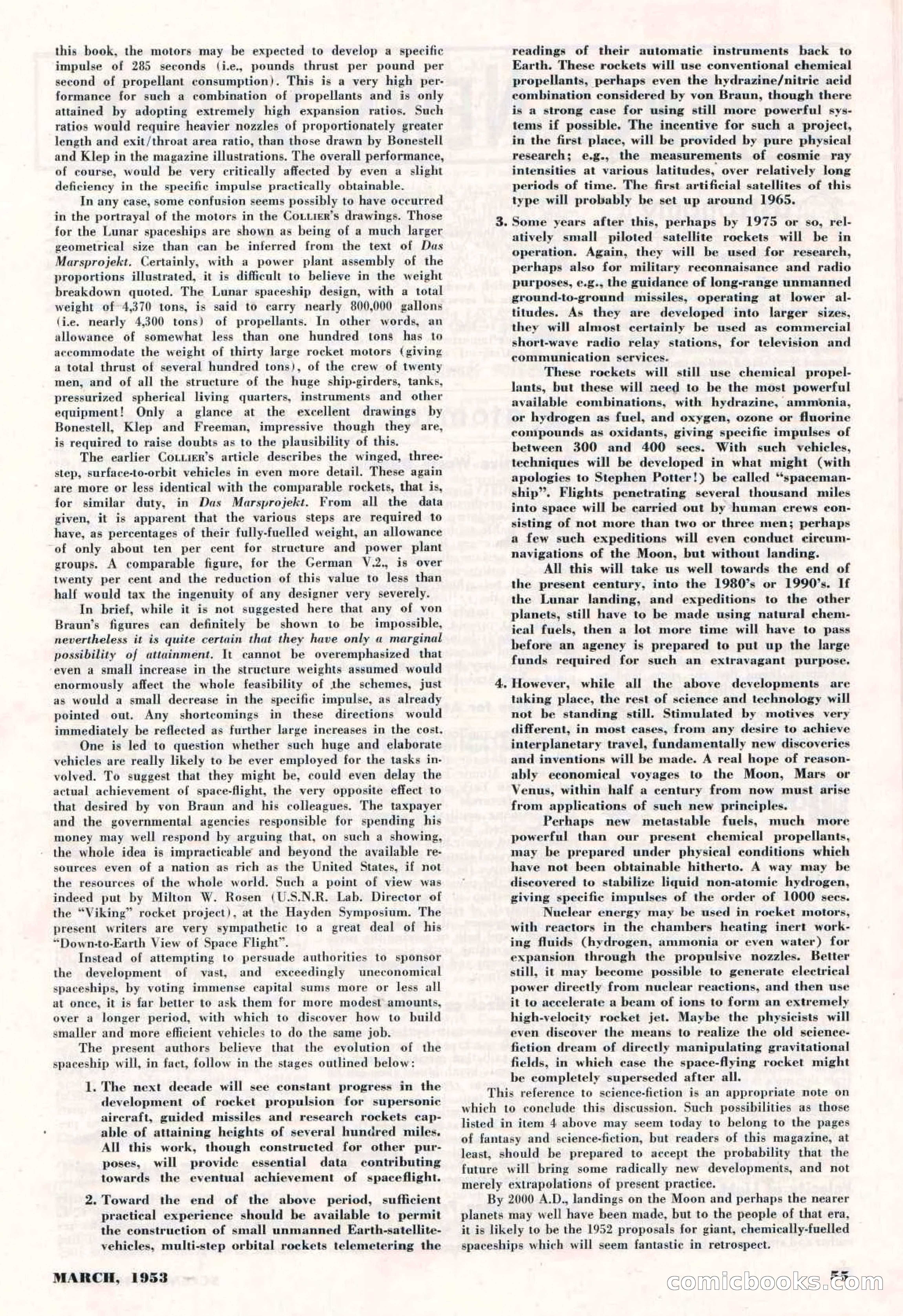 Science-Fiction Plus, March 1953 — page 55 of 68
