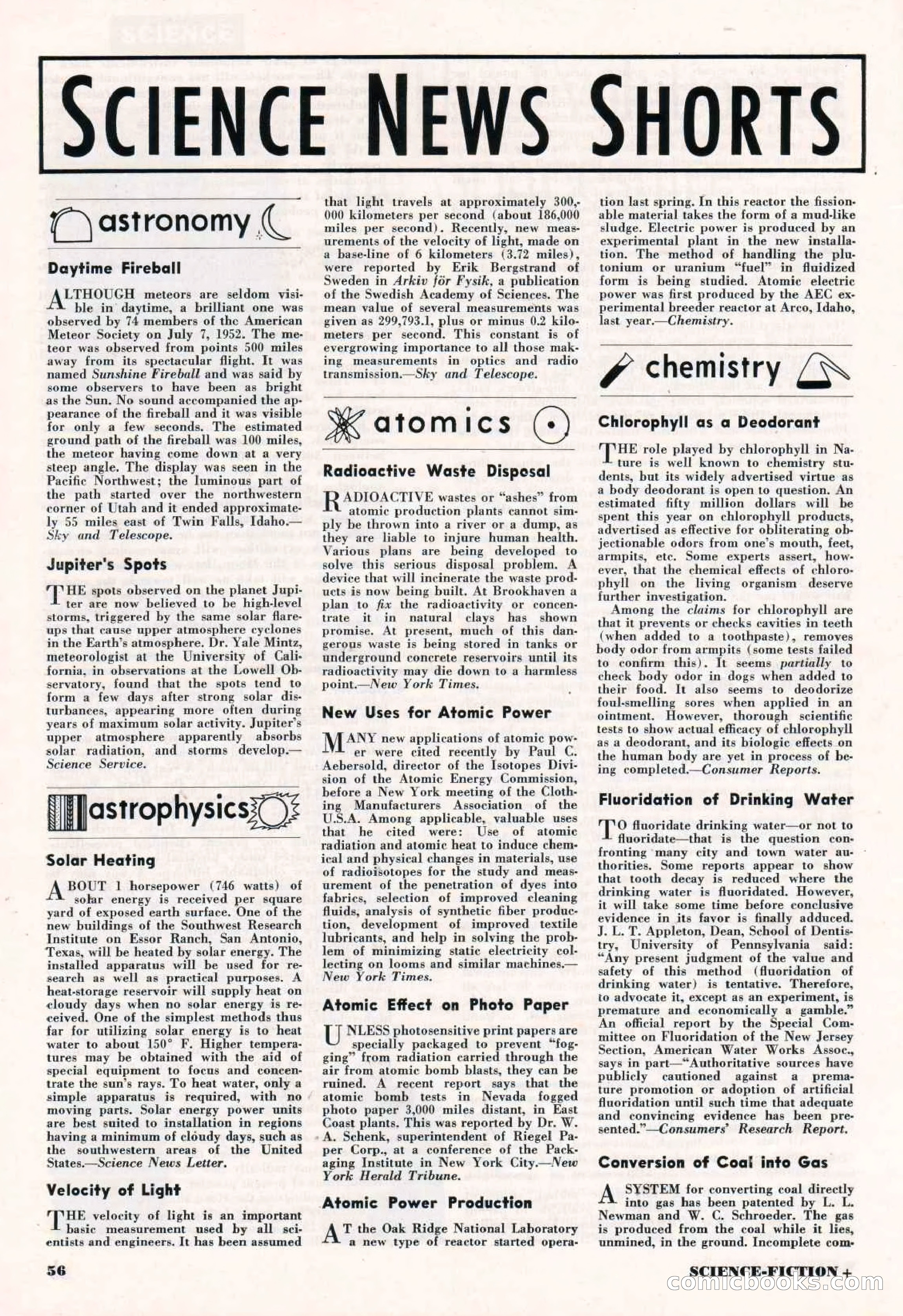 Science-Fiction Plus, March 1953 — page 56 of 68