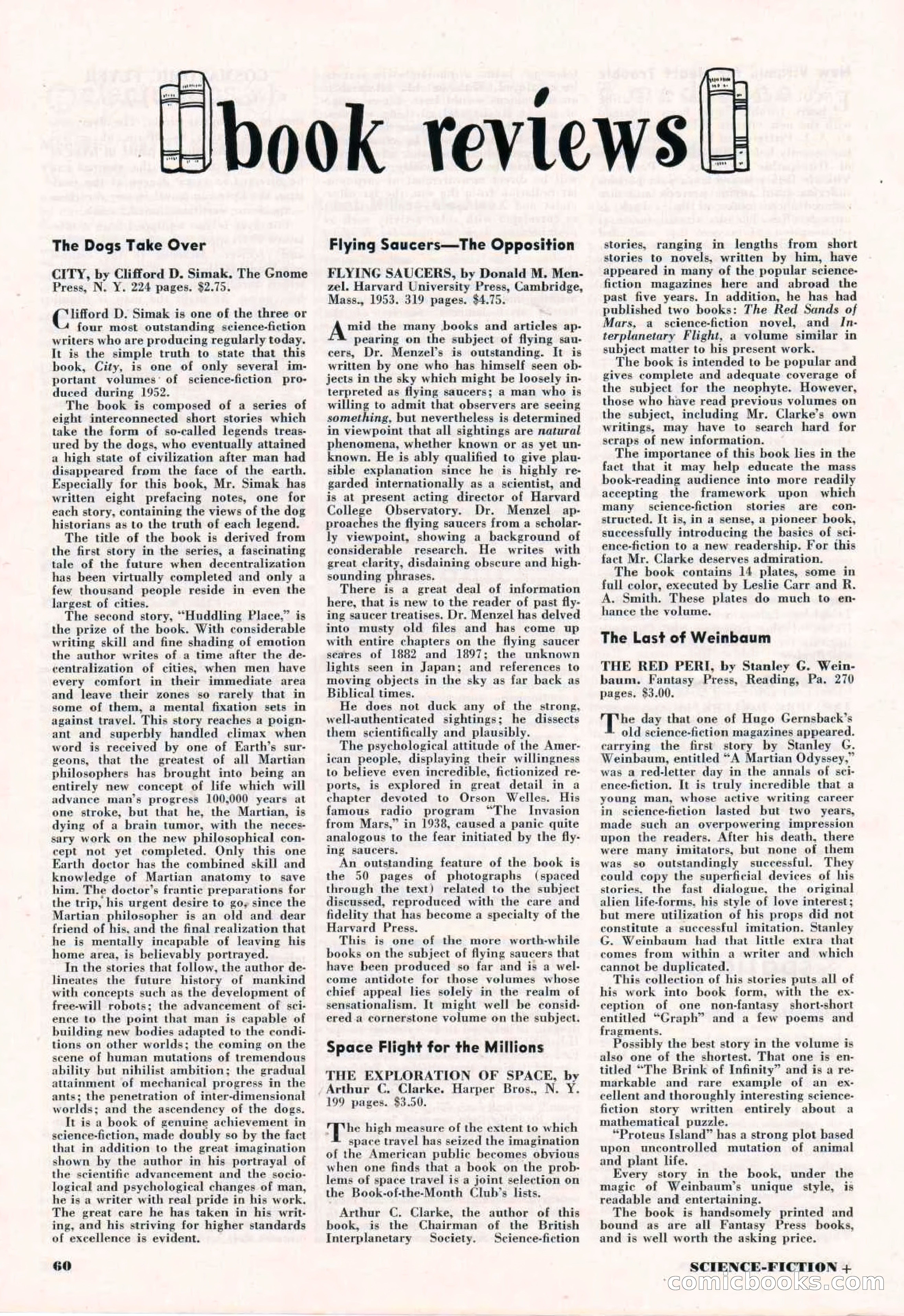 Science-Fiction Plus, March 1953 — page 60 of 68