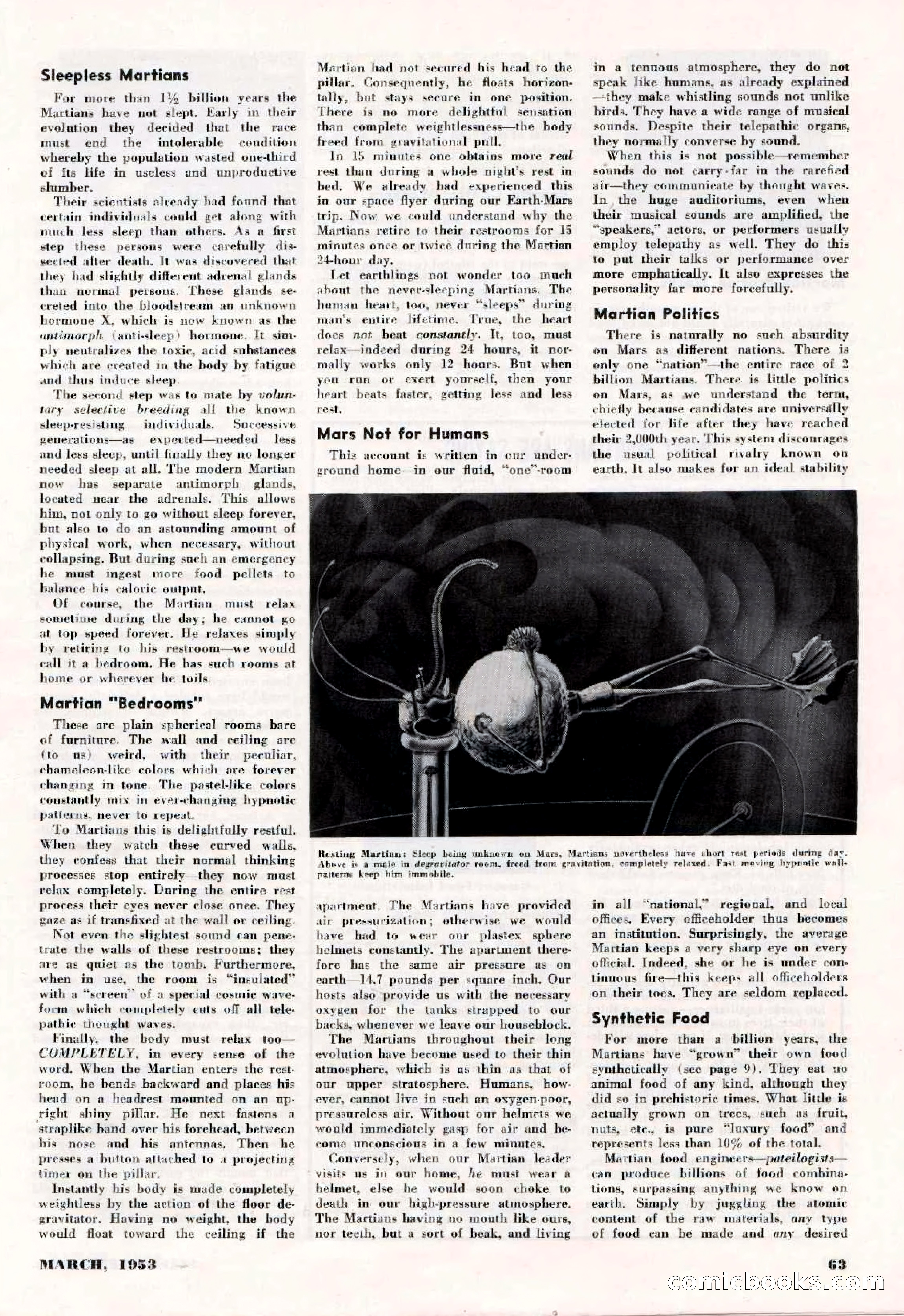 Science-Fiction Plus, March 1953 — page 63 of 68