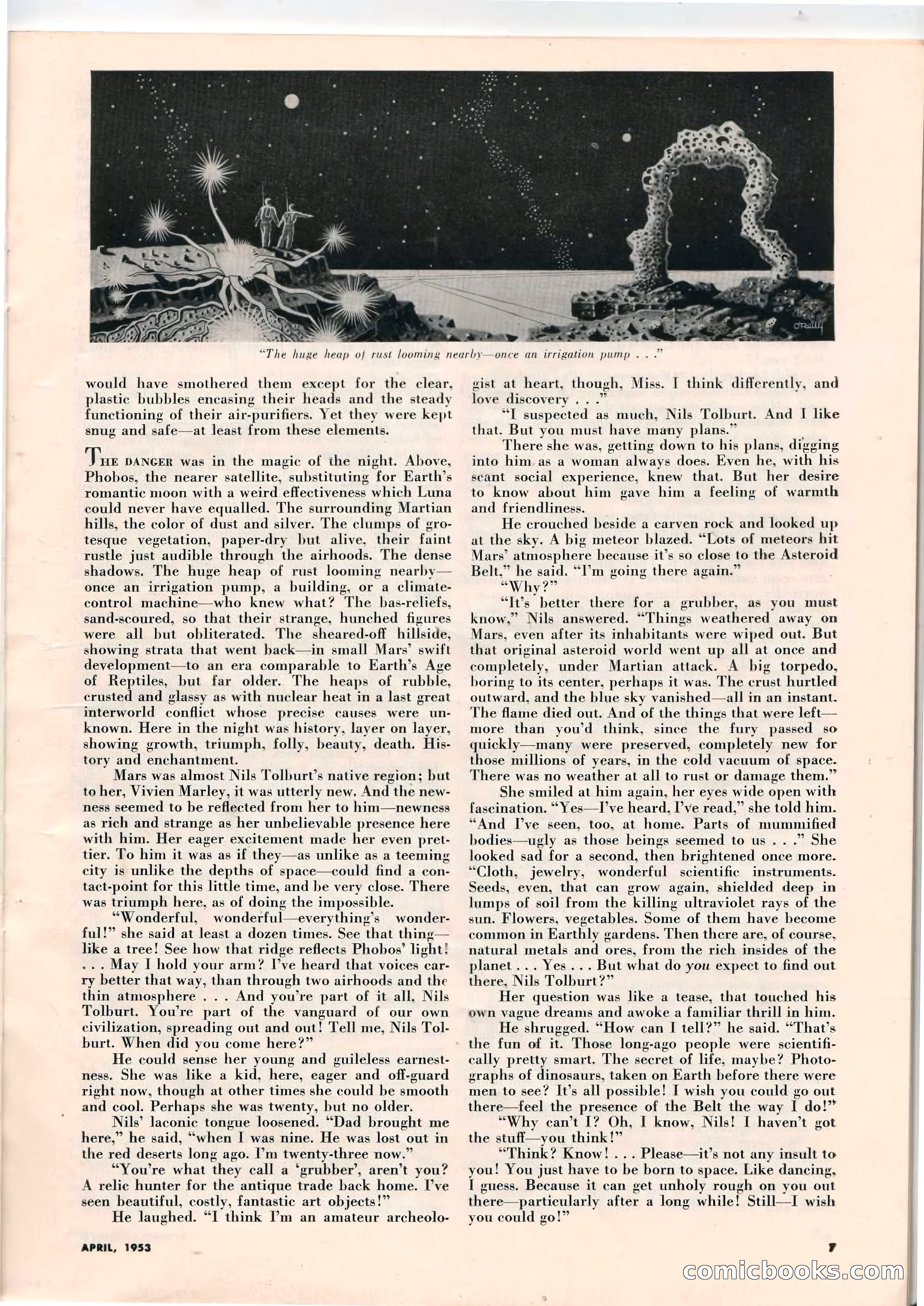 Science Fiction Plus, April 1953 — page 7 of 68