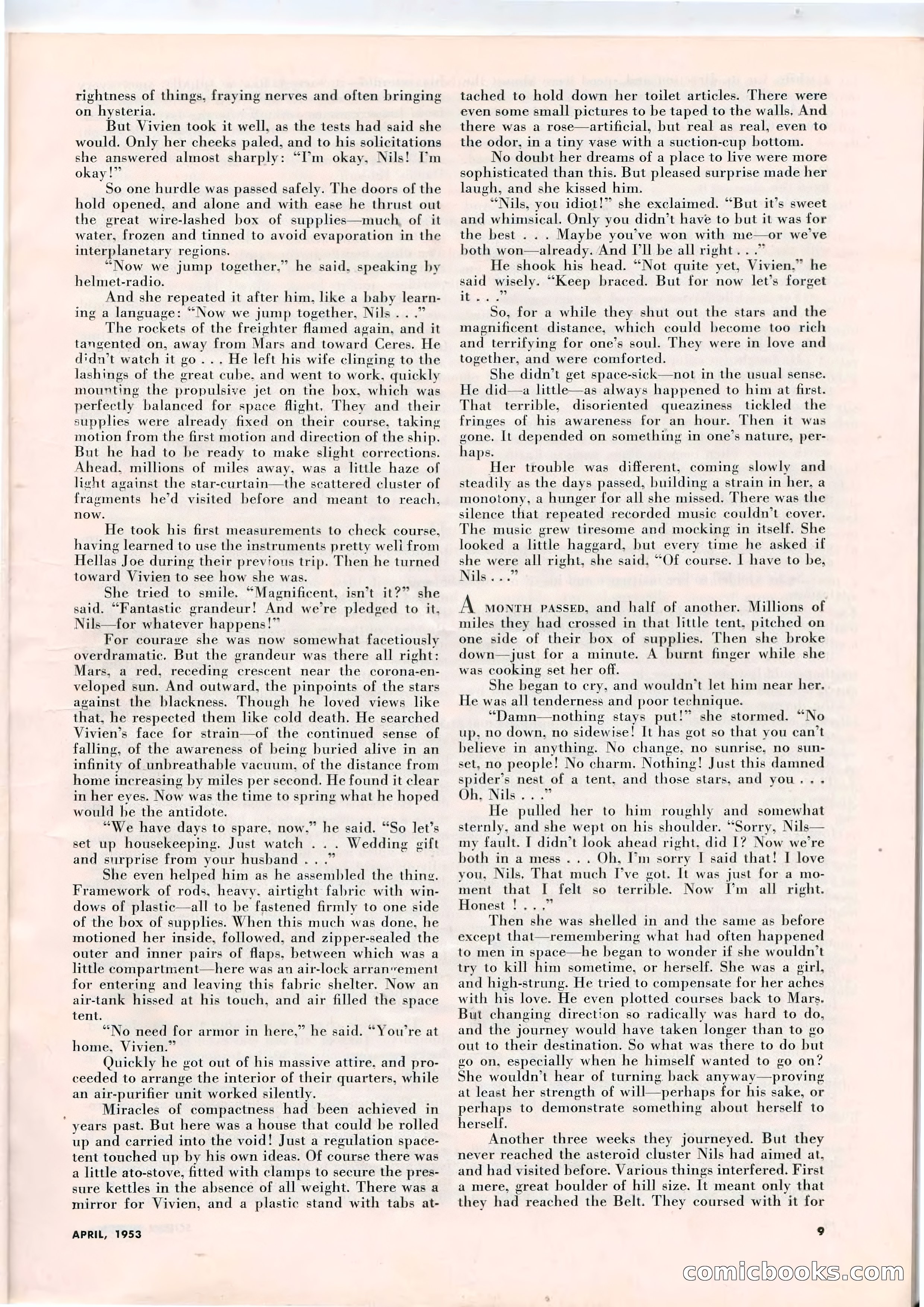 Science Fiction Plus, April 1953 — page 9 of 68