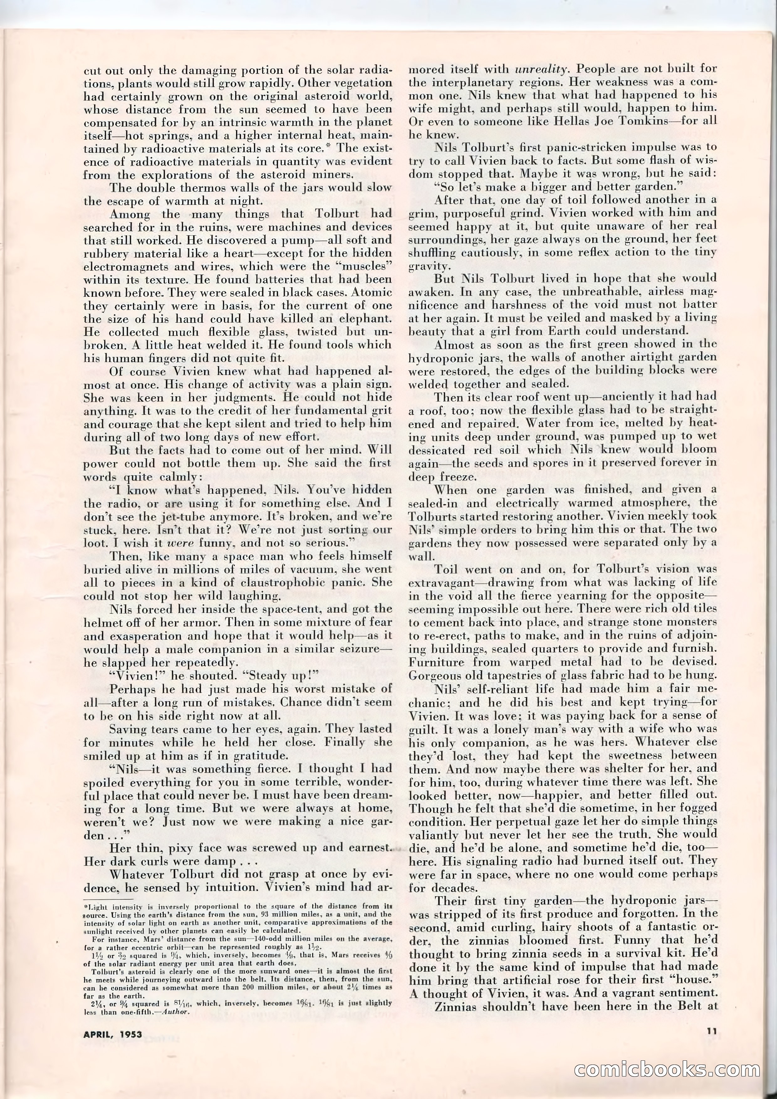 Science Fiction Plus, April 1953 — page 11 of 68