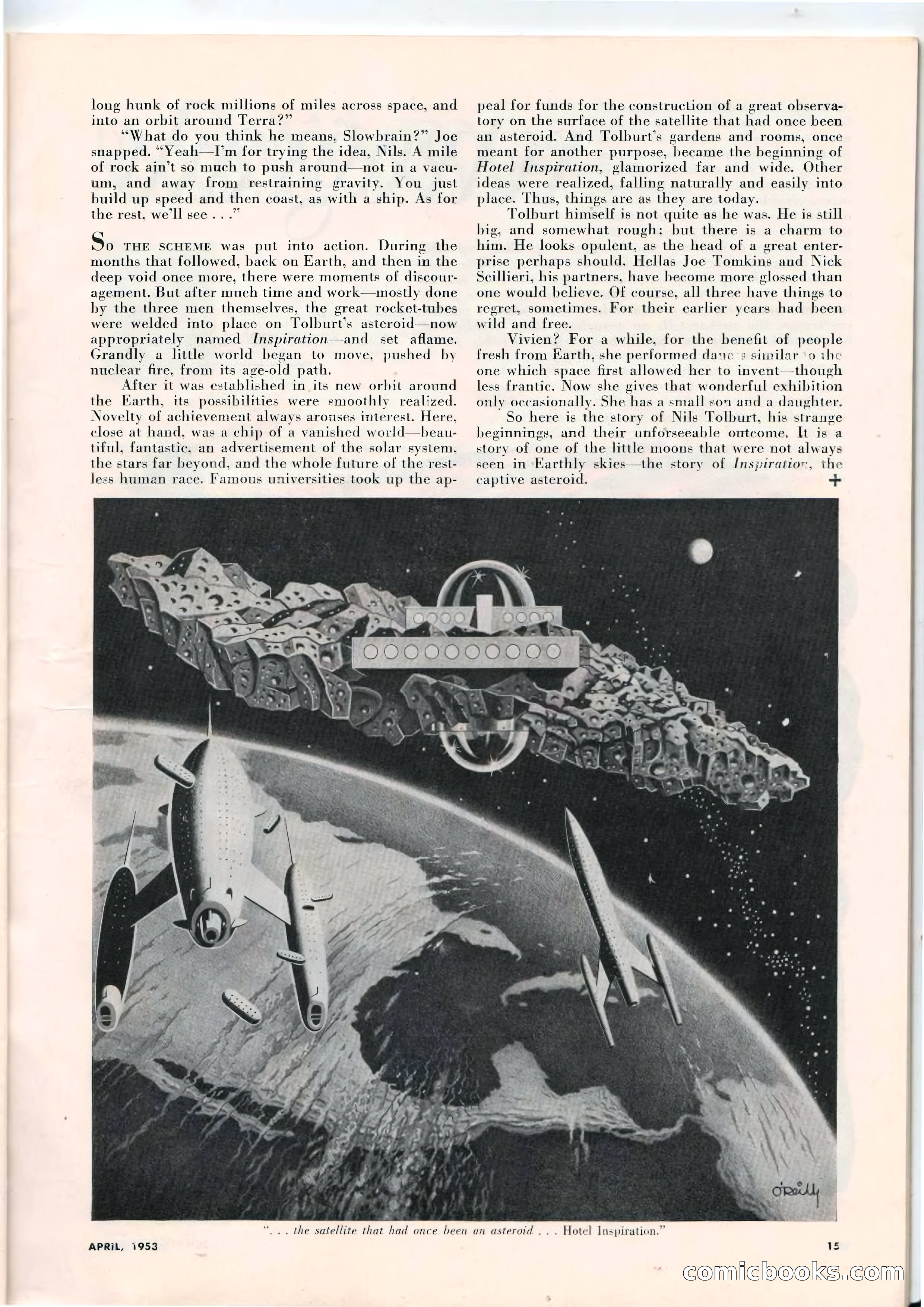 Science Fiction Plus, April 1953 — page 15 of 68