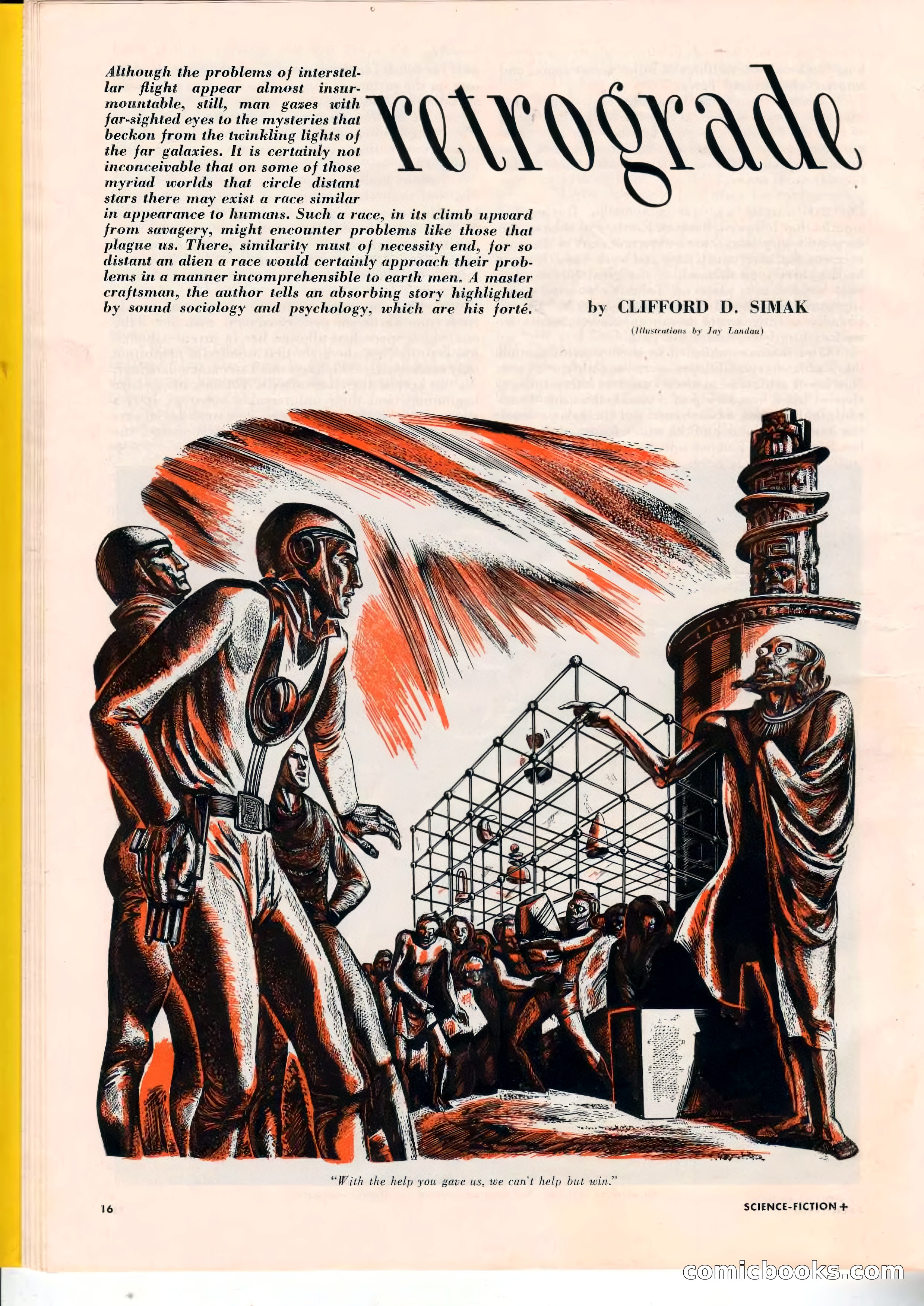 Science Fiction Plus, April 1953 — page 16 of 68