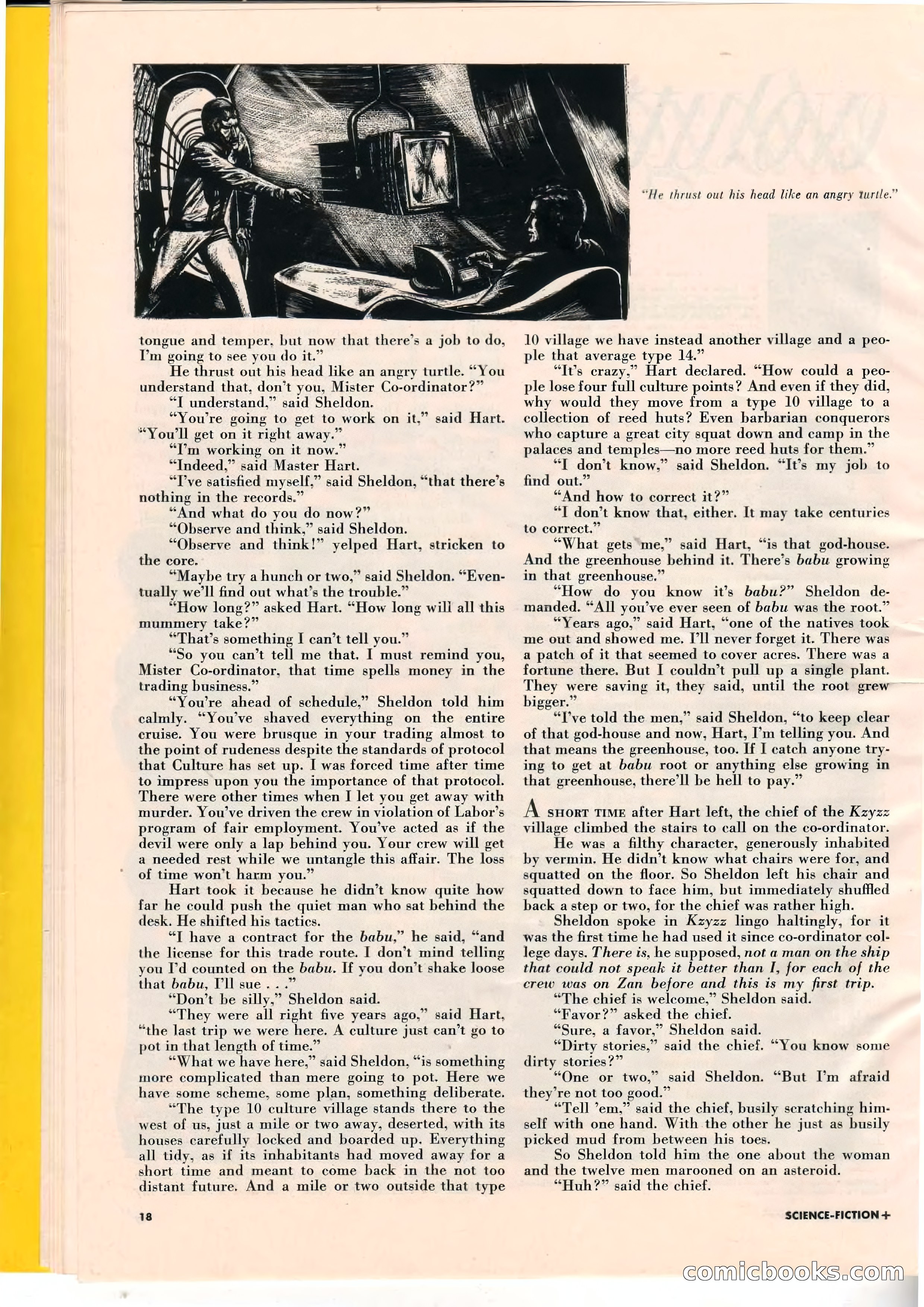 Science Fiction Plus, April 1953 — page 18 of 68