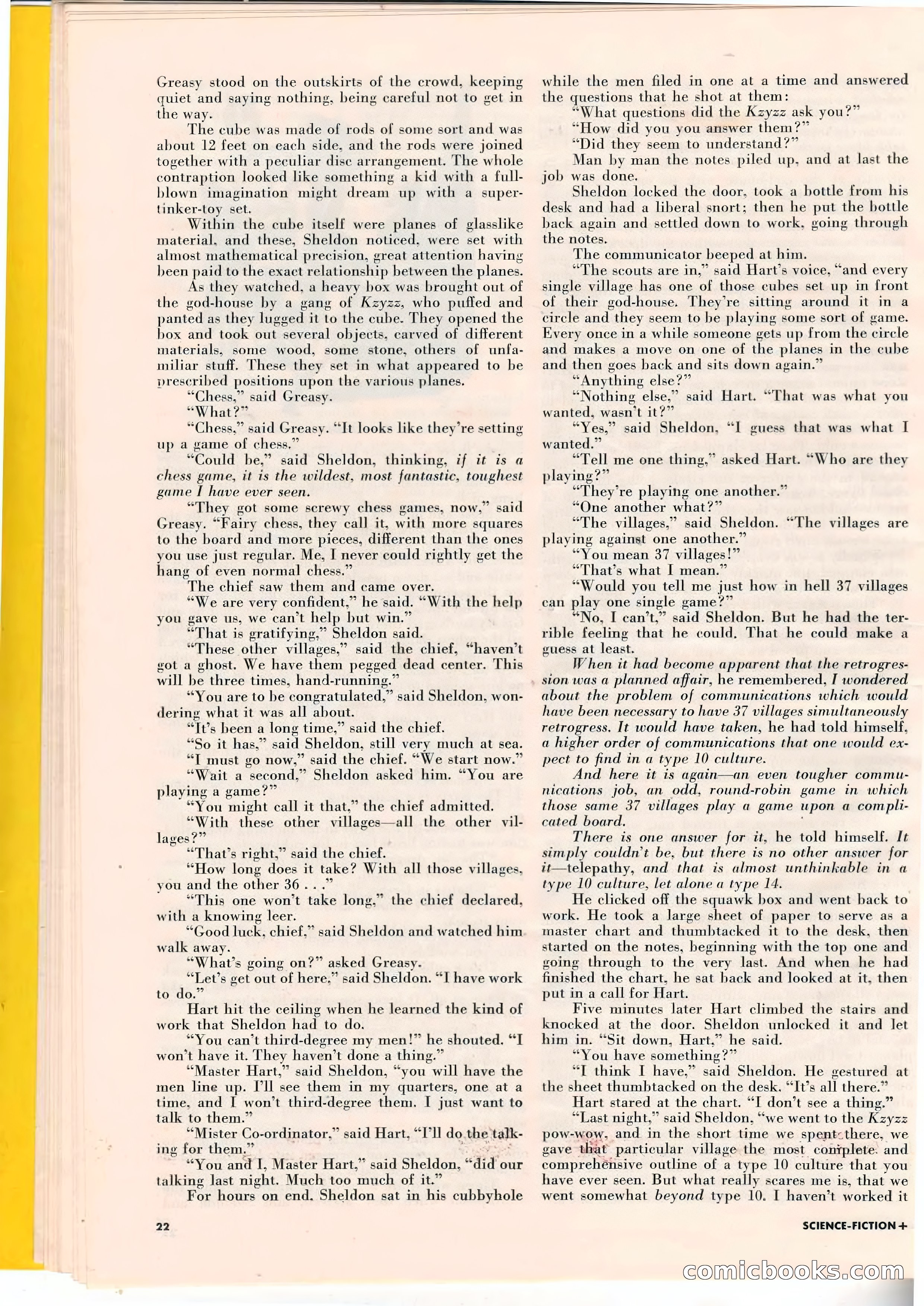 Science Fiction Plus, April 1953 — page 22 of 68
