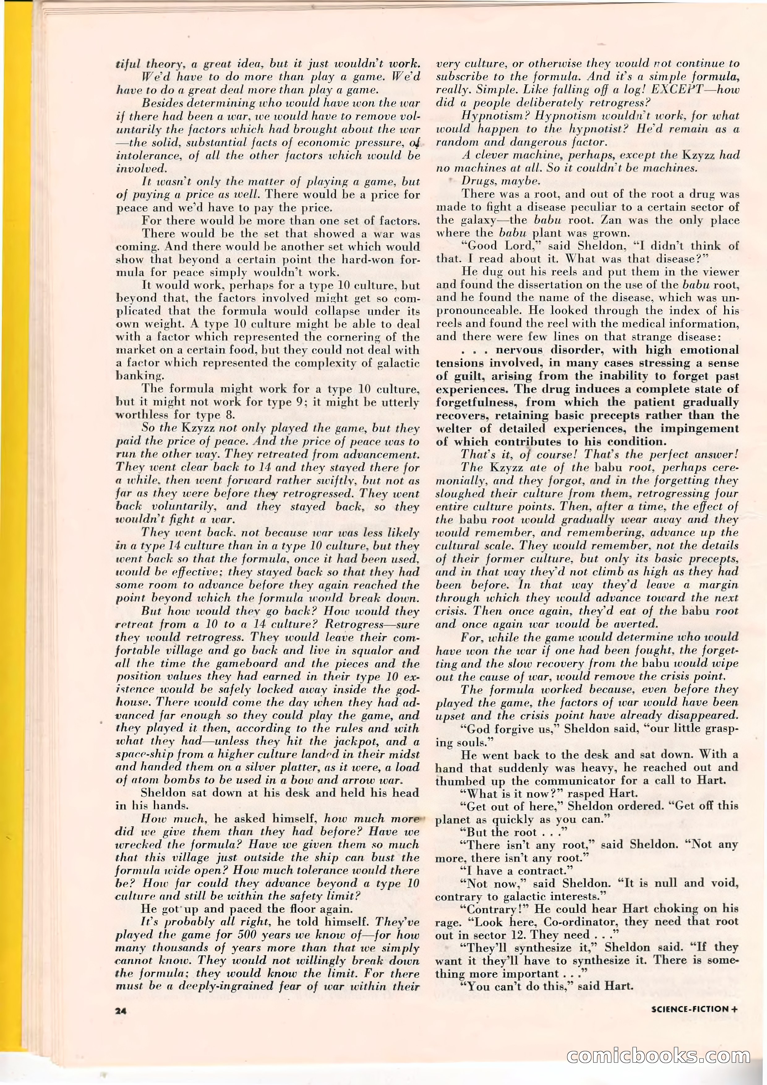 Science Fiction Plus, April 1953 — page 24 of 68