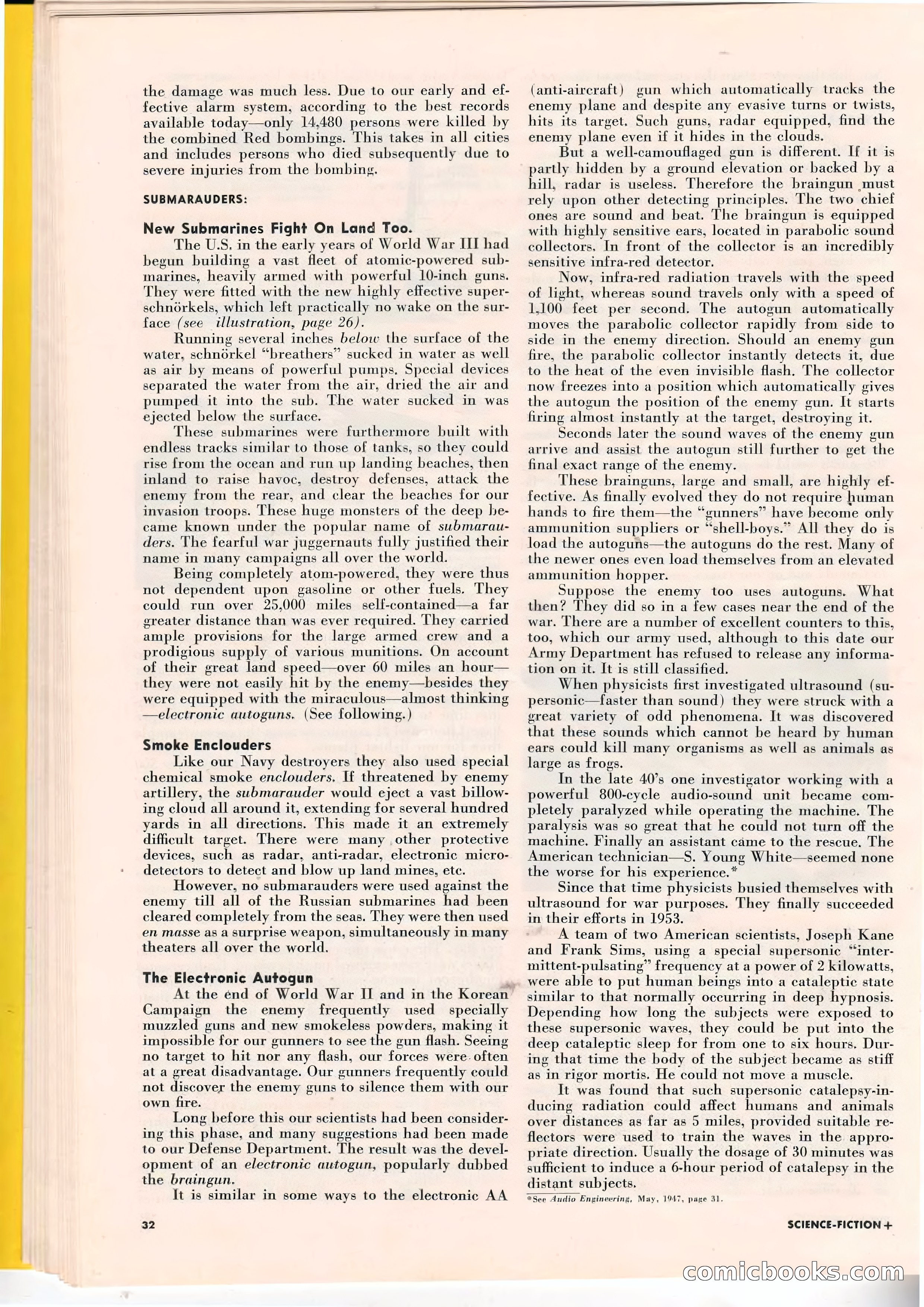 Science Fiction Plus, April 1953 — page 32 of 68