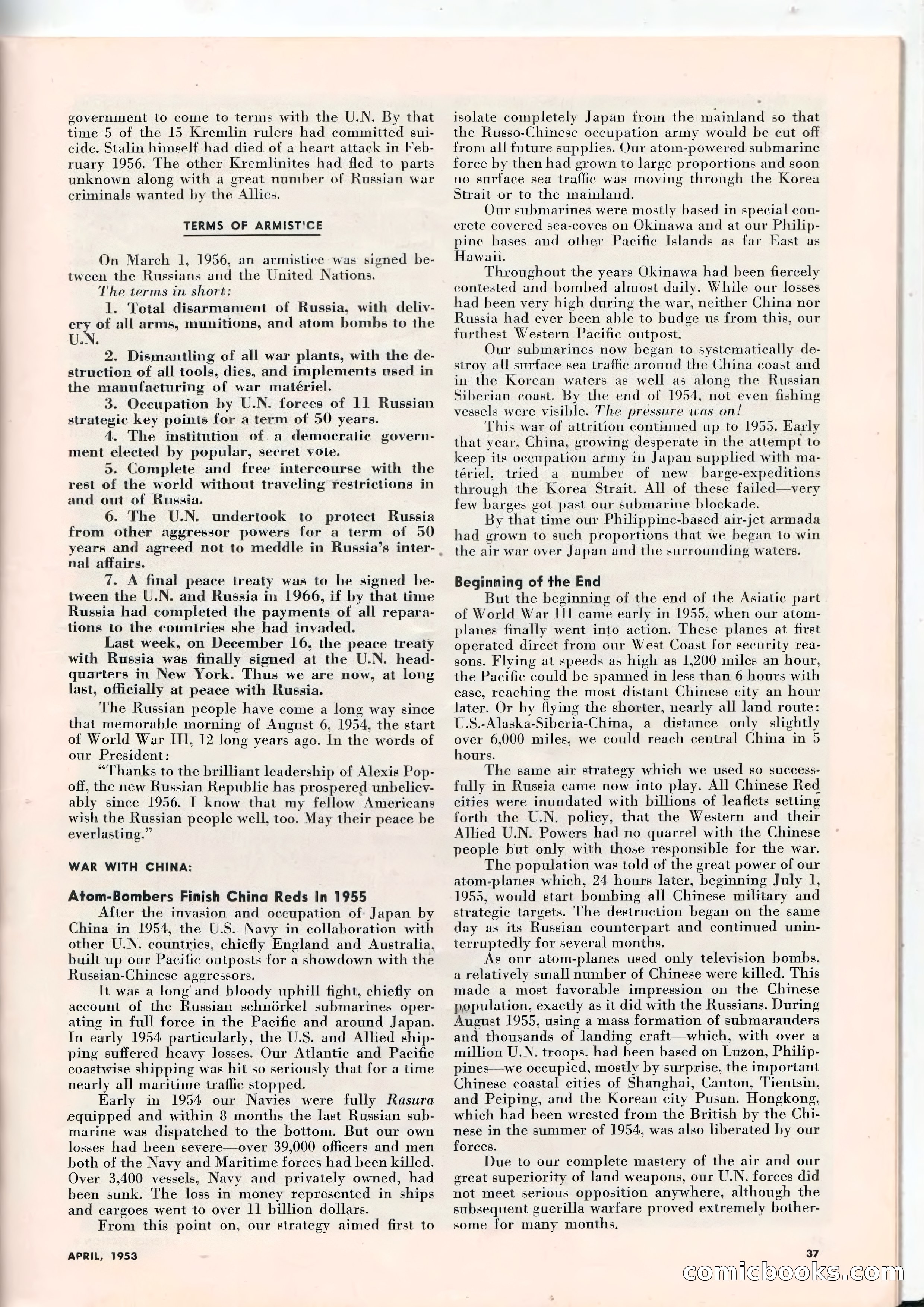 Science Fiction Plus, April 1953 — page 37 of 68