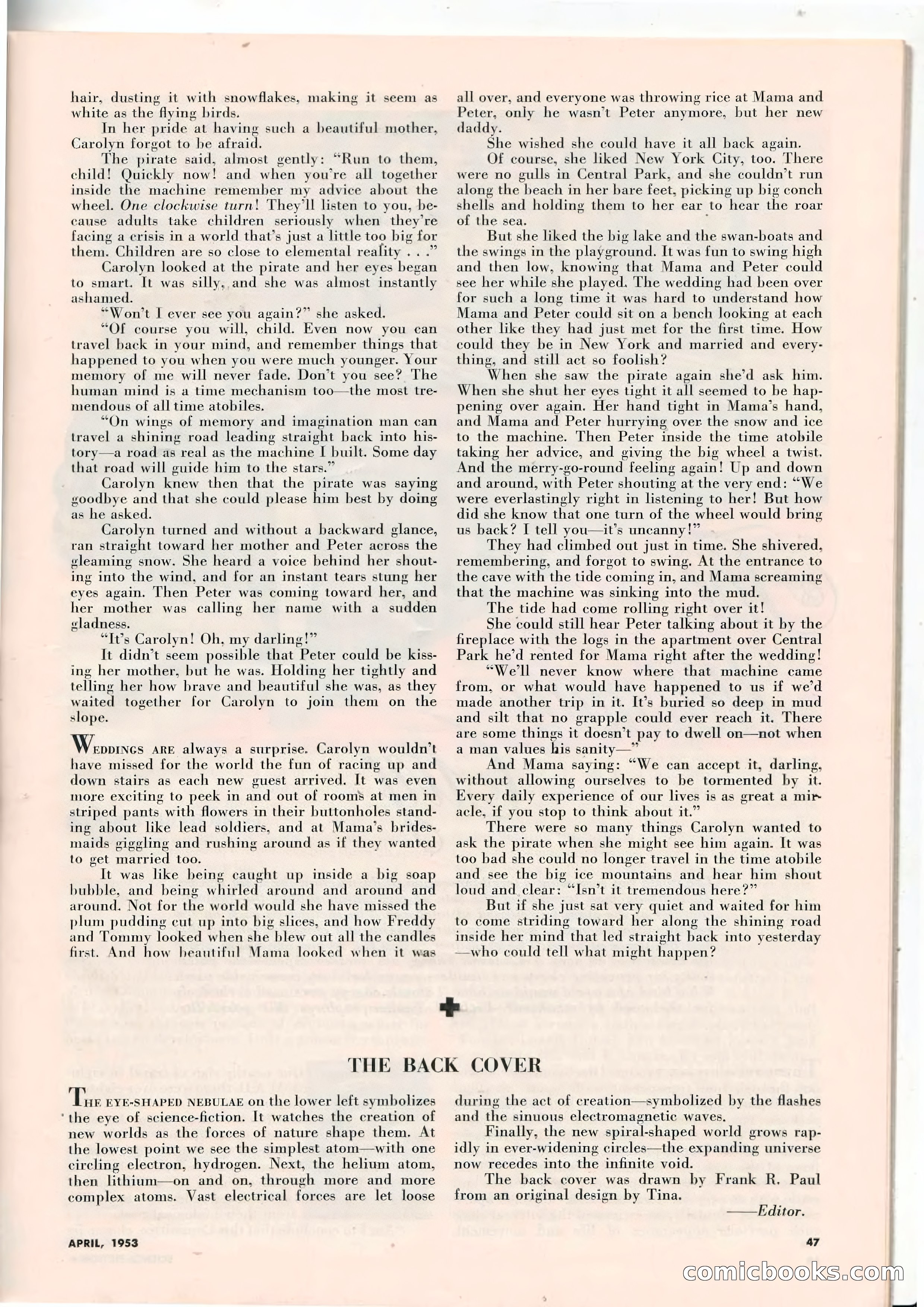 Science Fiction Plus, April 1953 — page 47 of 68