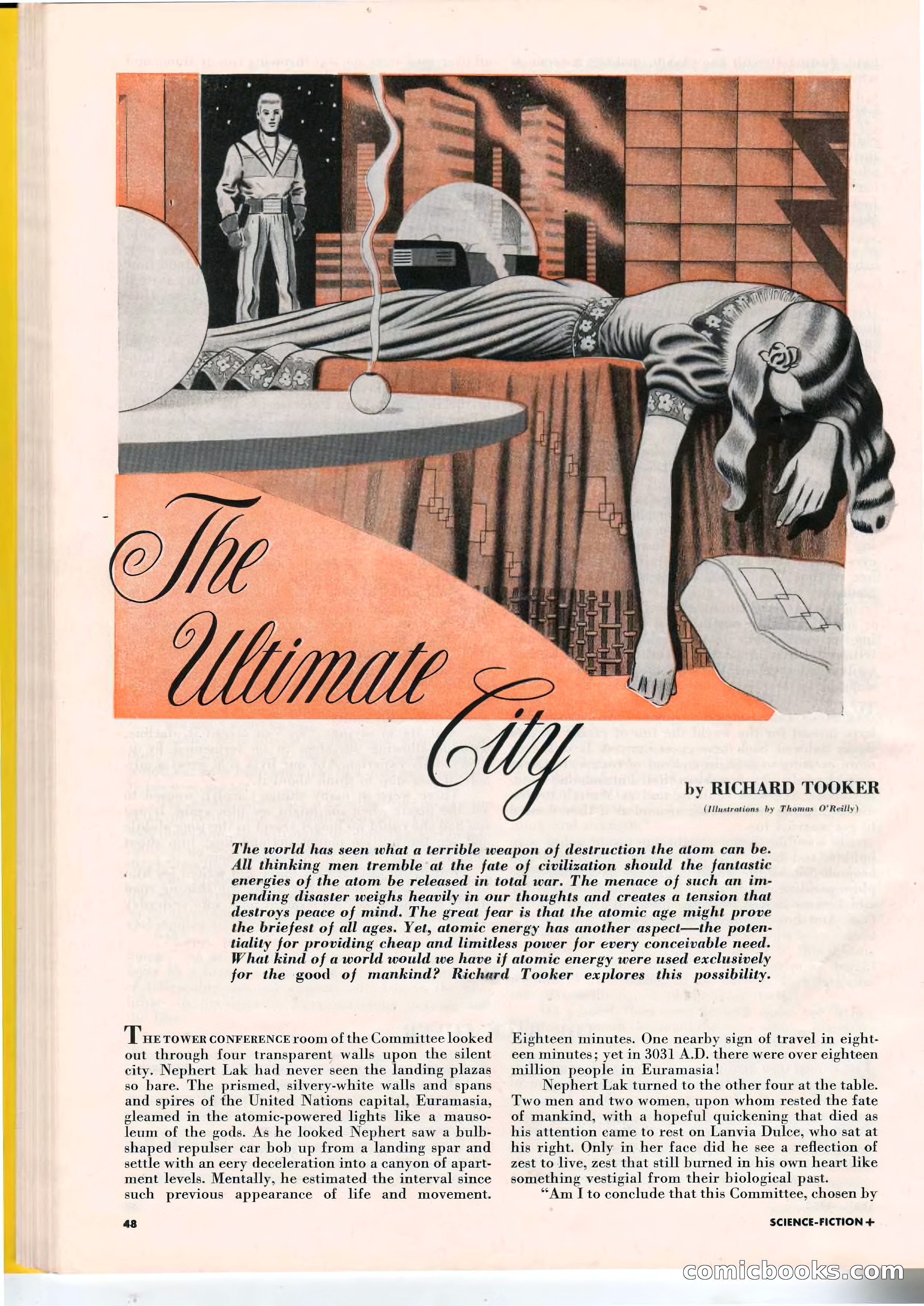Science Fiction Plus, April 1953 — page 48 of 68