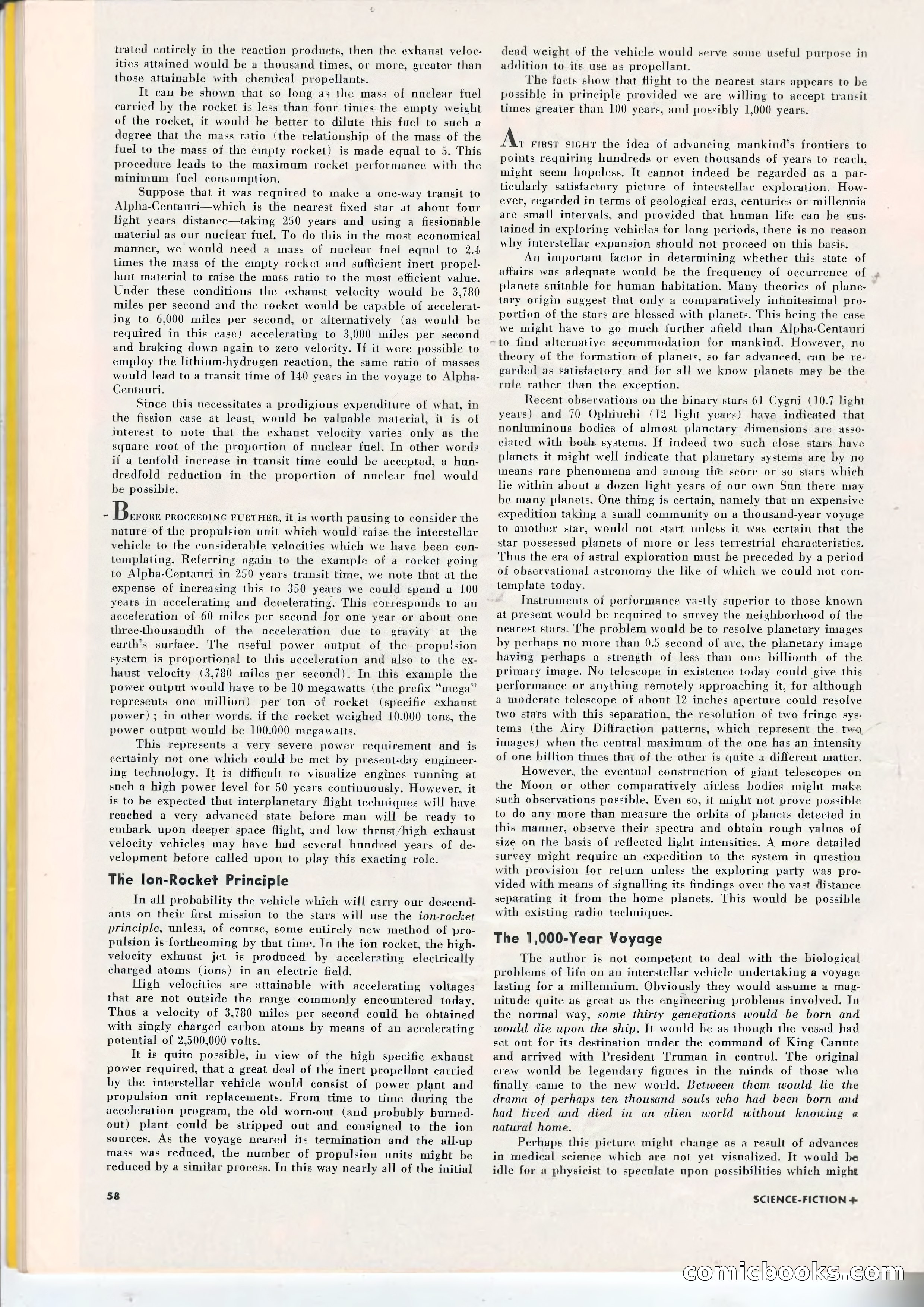 Science Fiction Plus, April 1953 — page 58 of 68