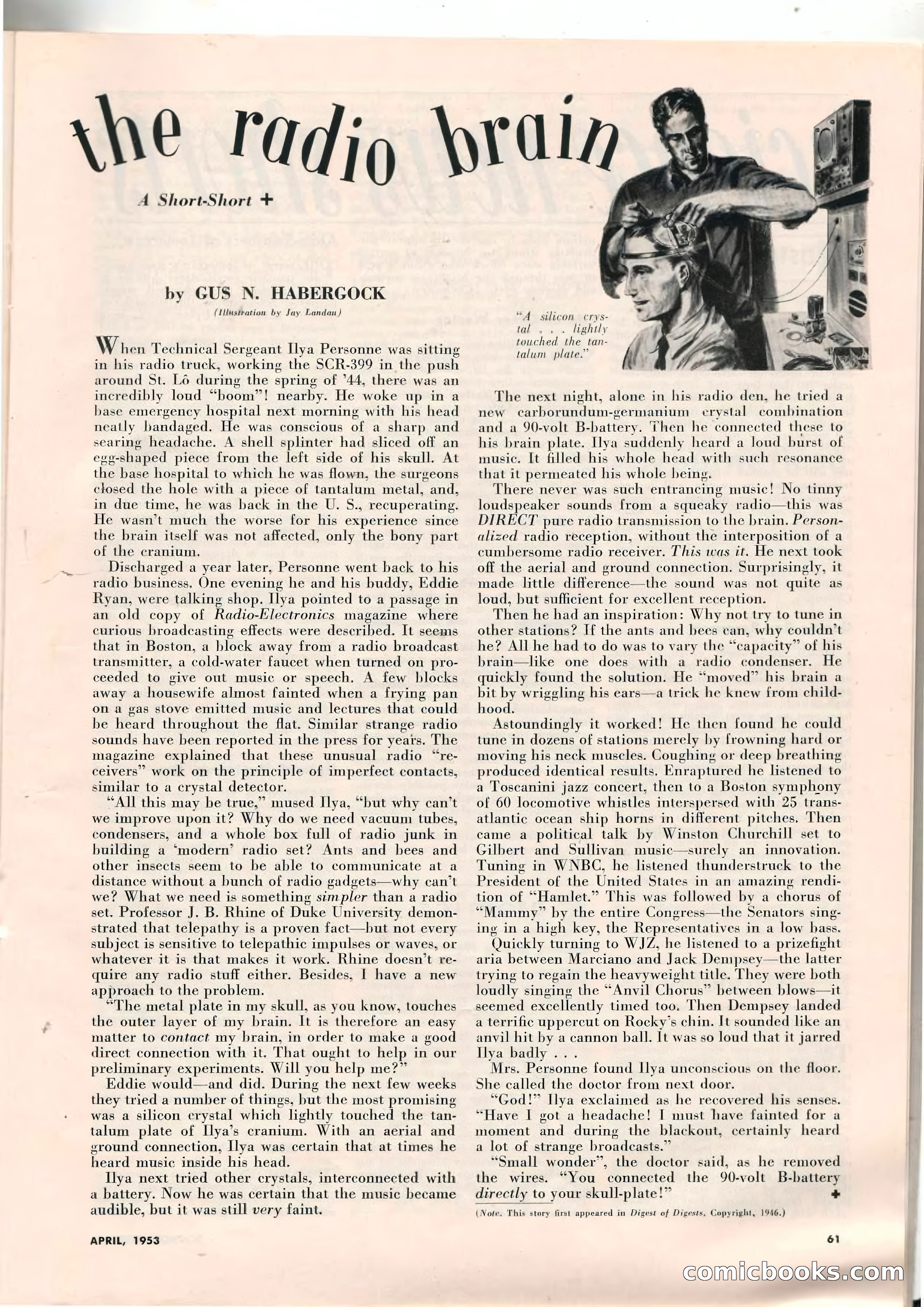 Science Fiction Plus, April 1953 — page 61 of 68