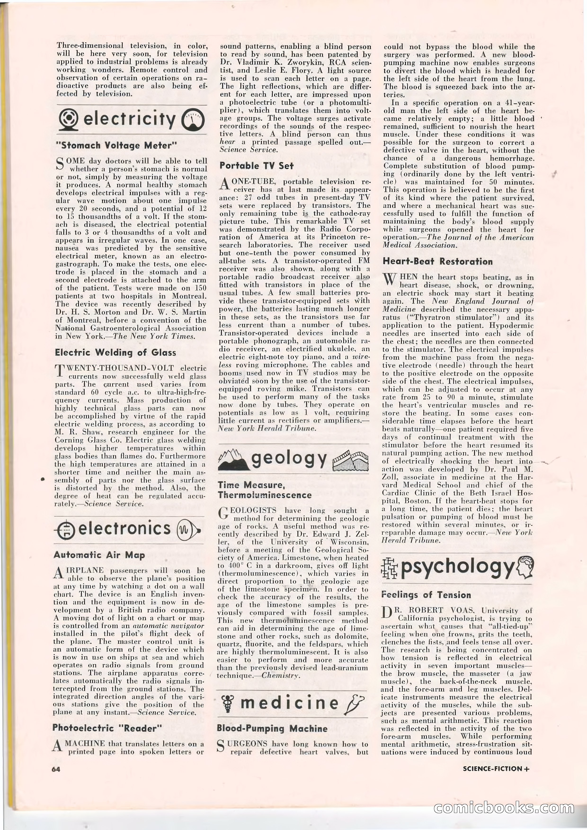 Science Fiction Plus, April 1953 — page 64 of 68