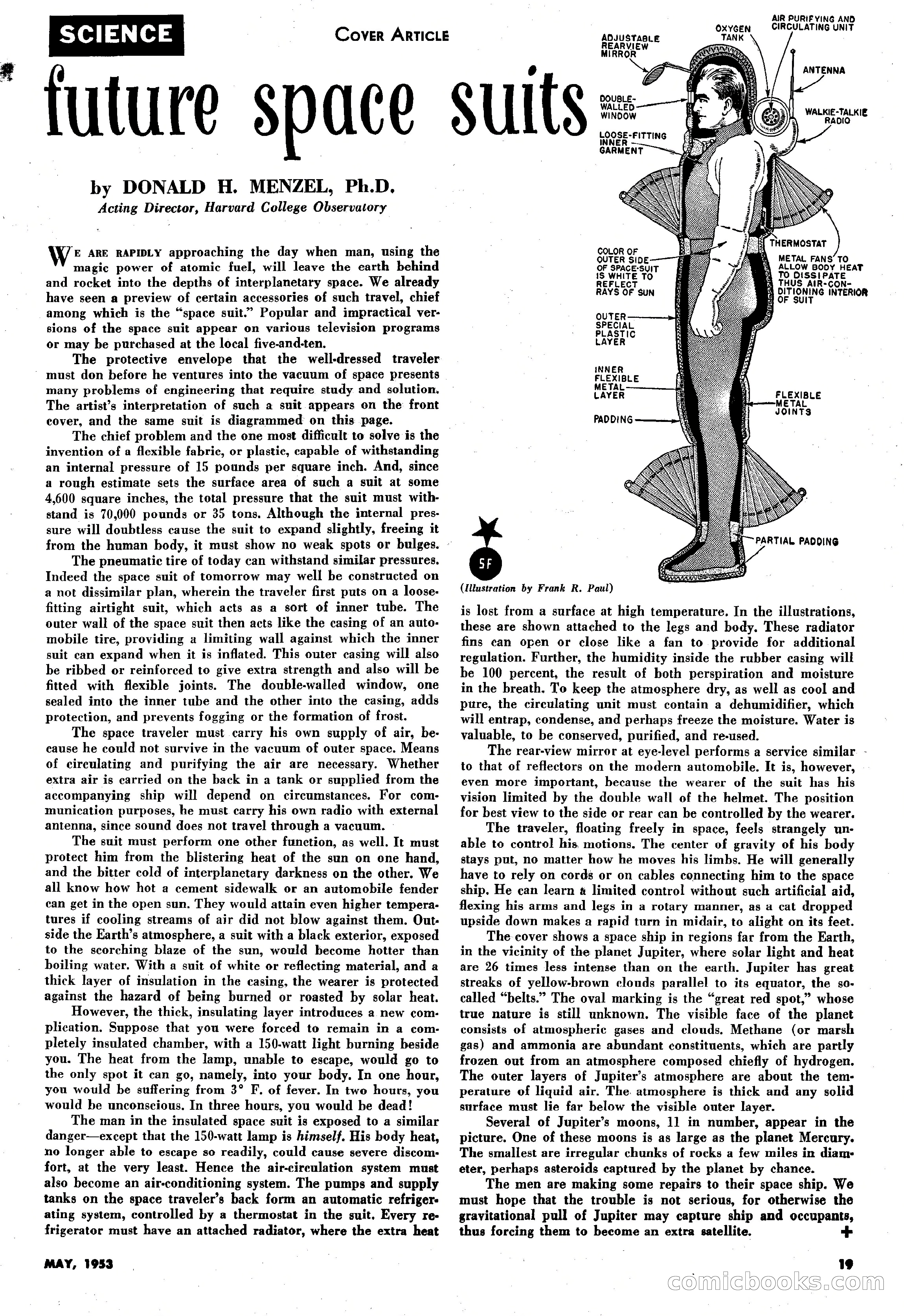 Science-Fiction Plus, May 1953 — page 19 of 68