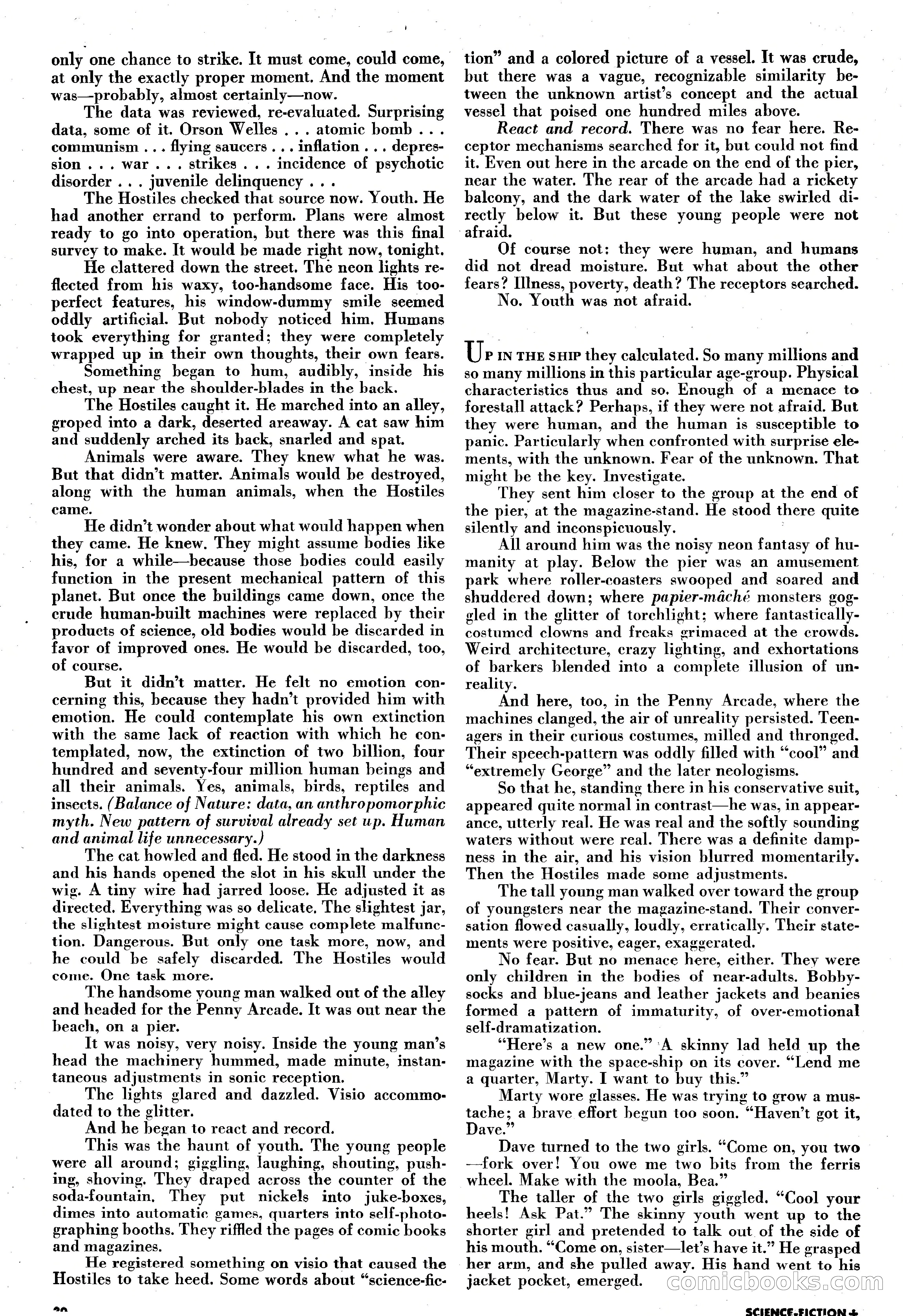 Science-Fiction Plus, May 1953 — page 30 of 68