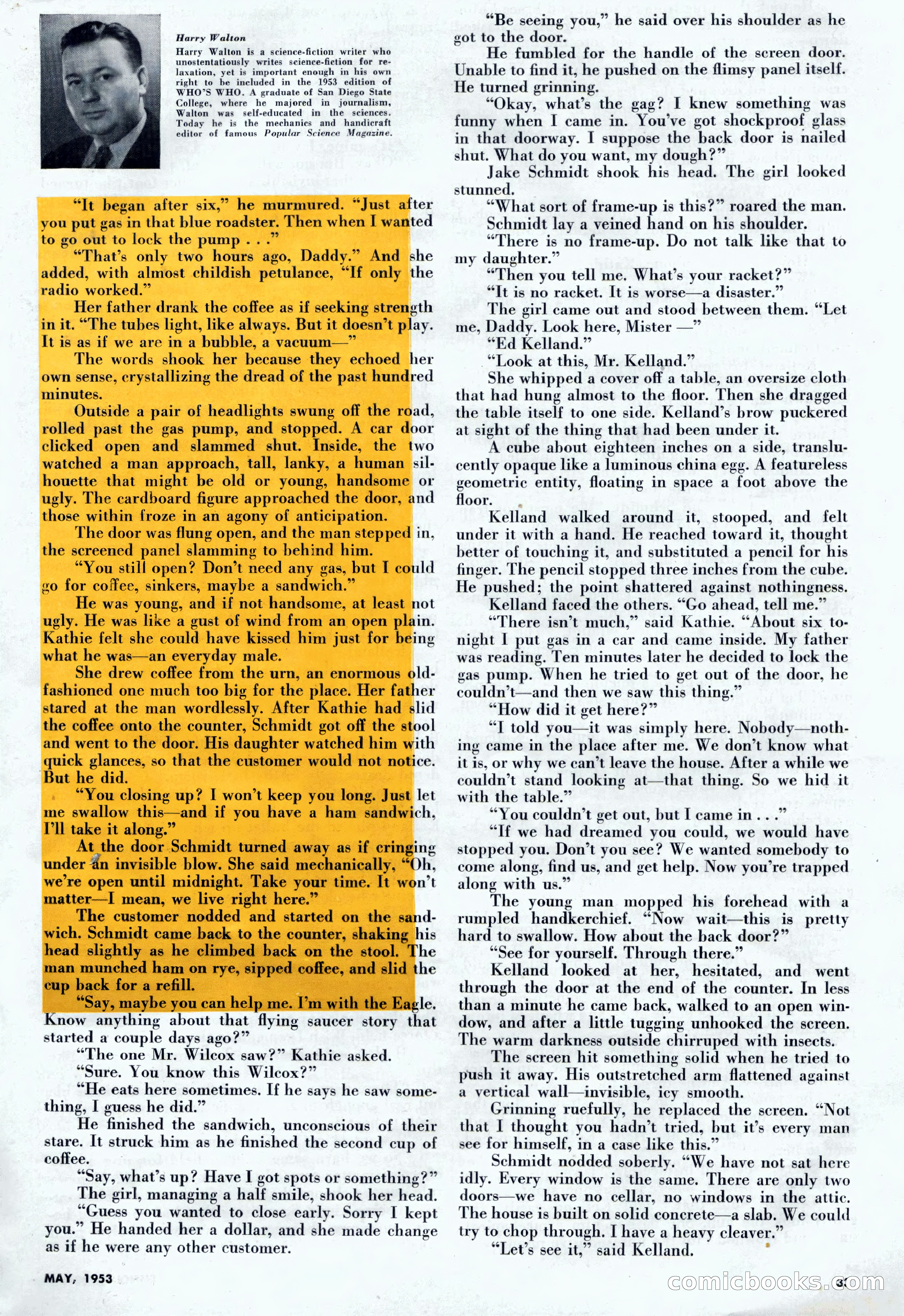 Science-Fiction Plus, May 1953 — page 33 of 68