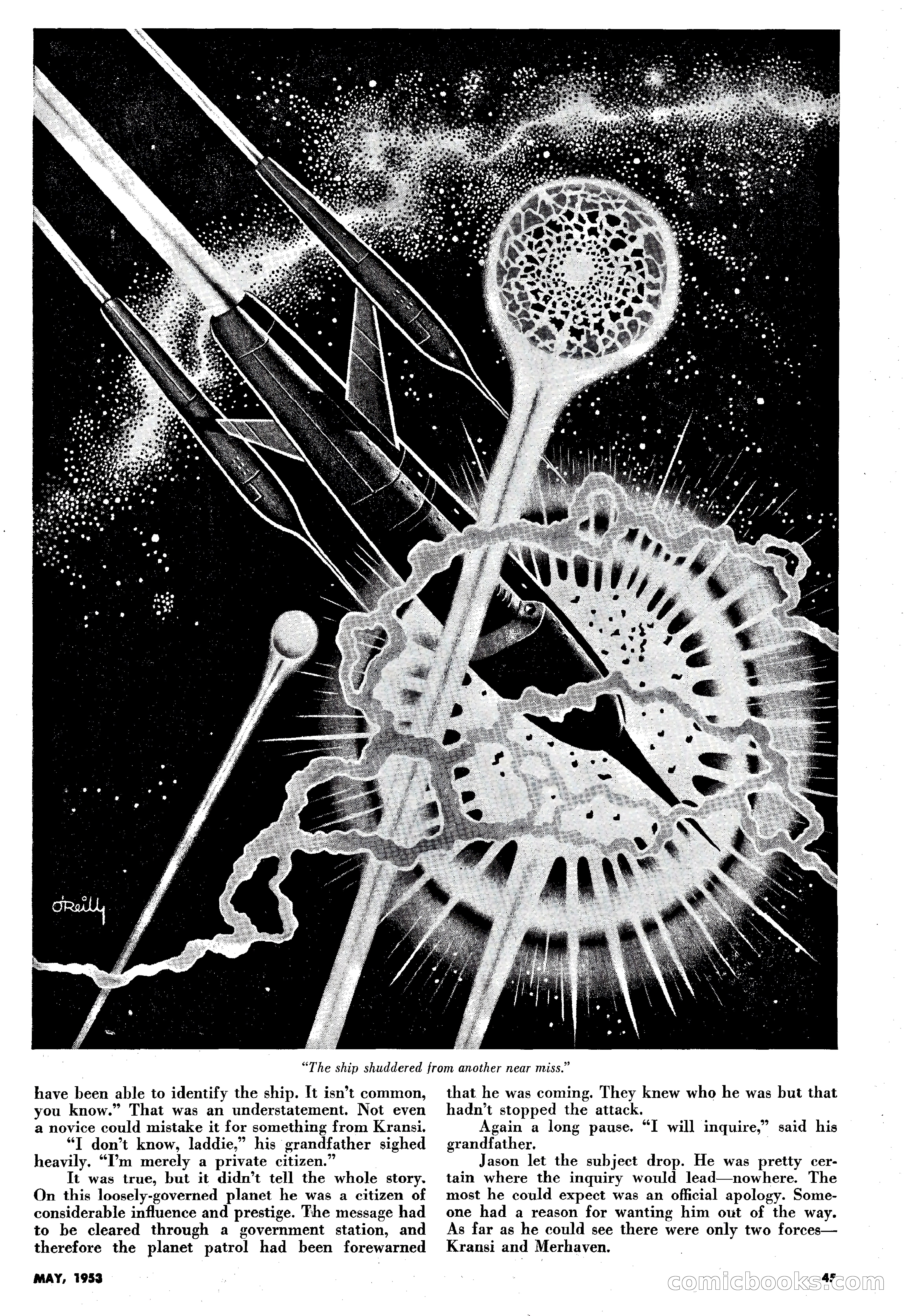 Science-Fiction Plus, May 1953 — page 45 of 68