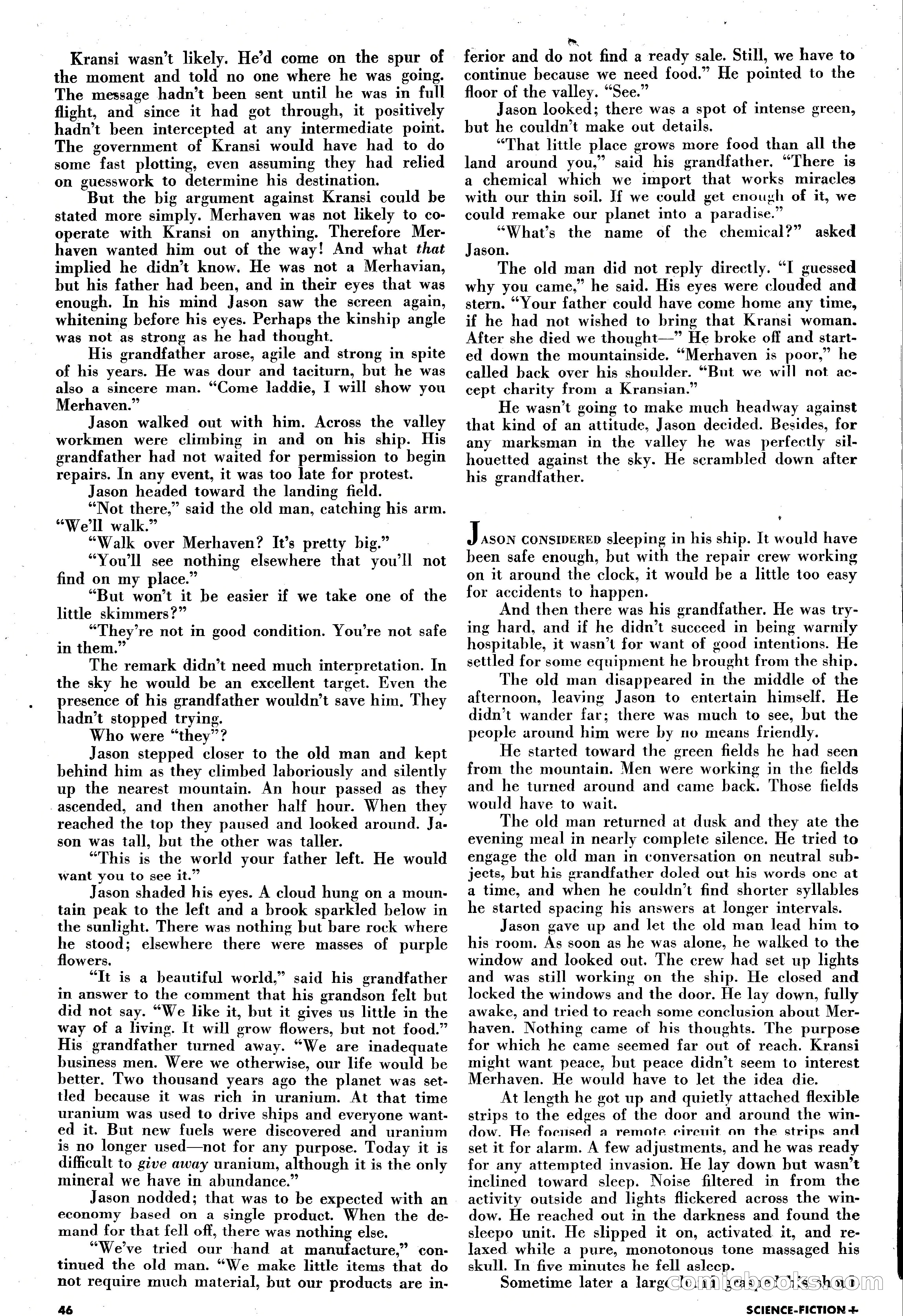 Science-Fiction Plus, May 1953 — page 46 of 68
