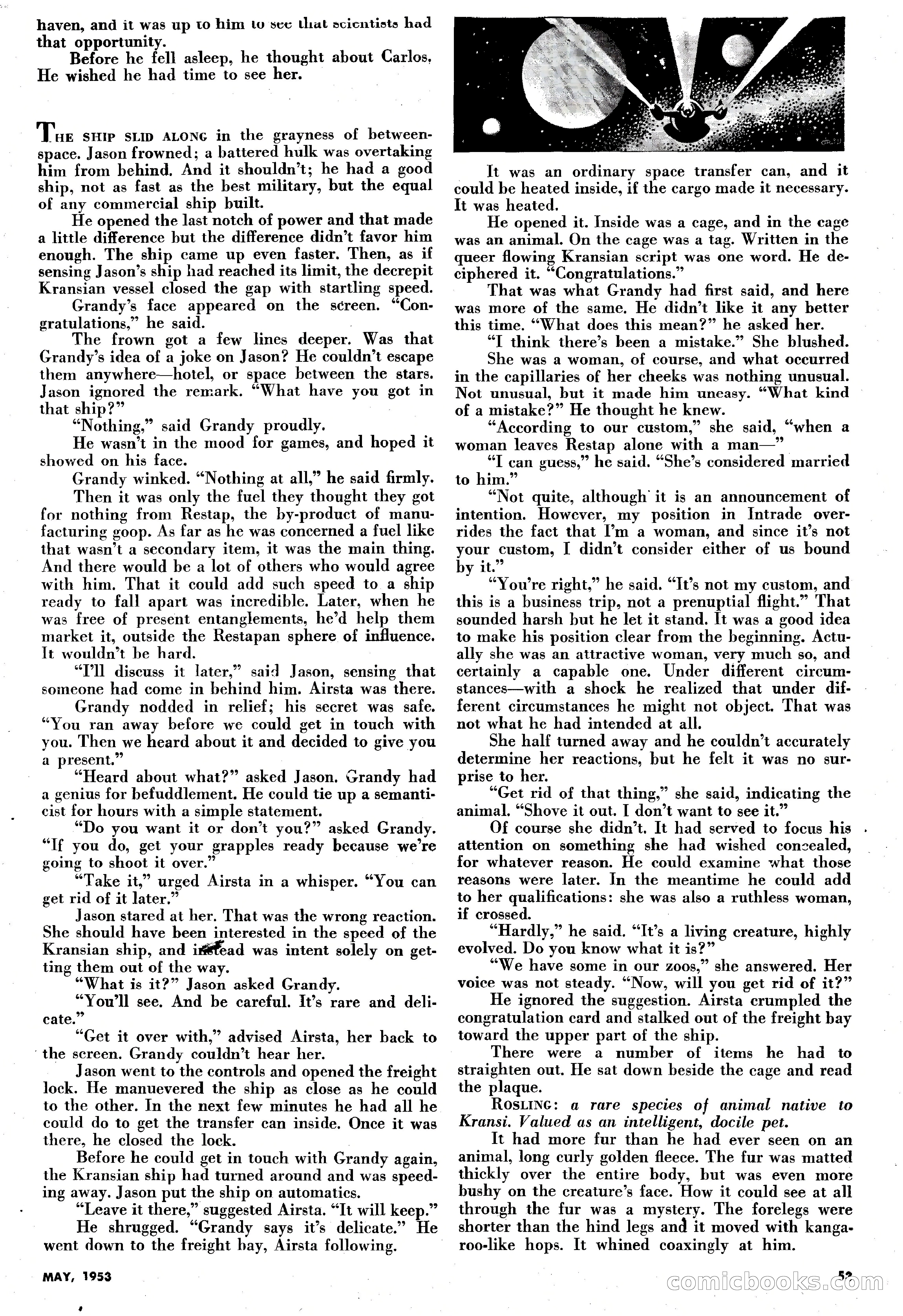 Science-Fiction Plus, May 1953 — page 53 of 68