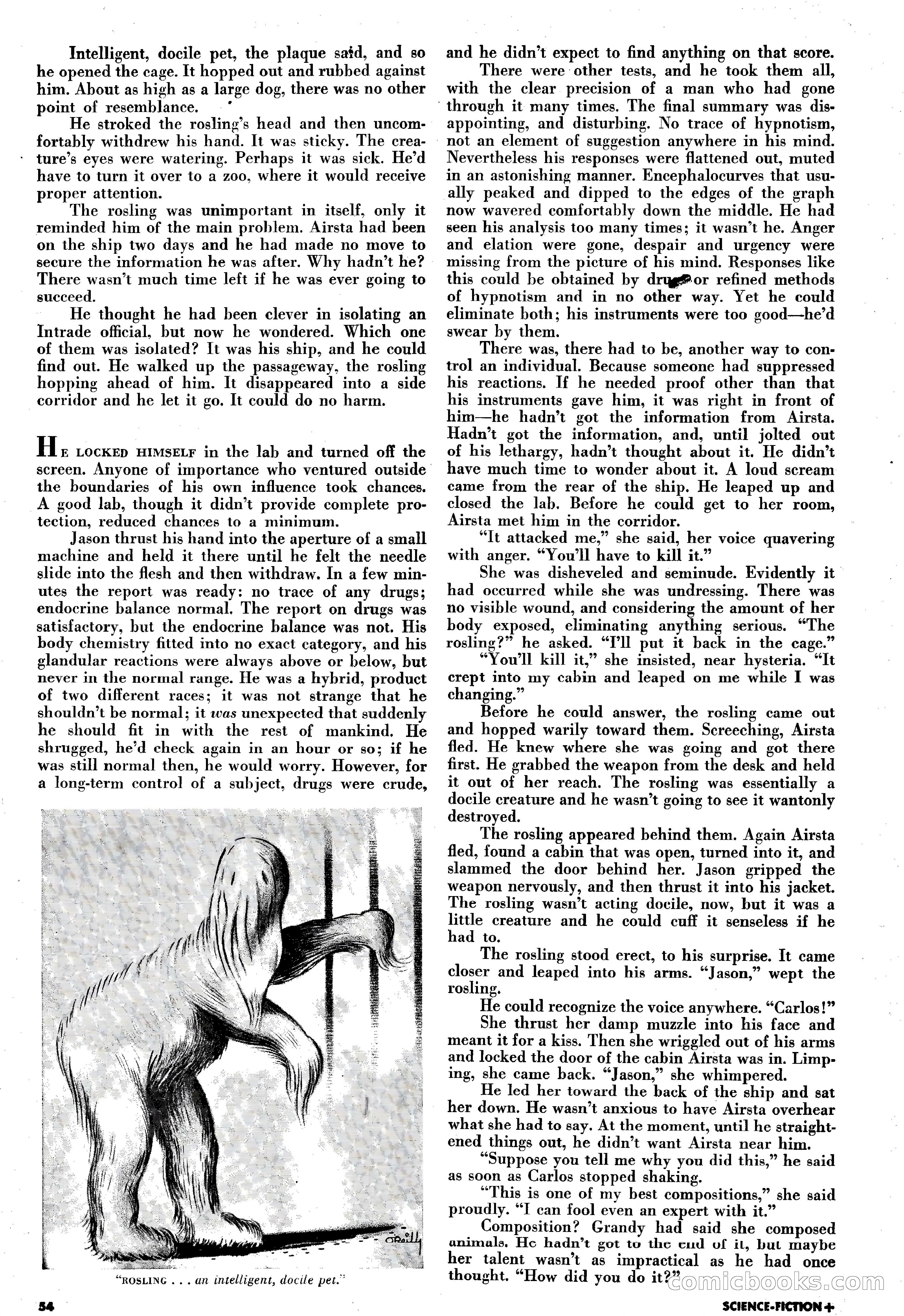 Science-Fiction Plus, May 1953 — page 54 of 68