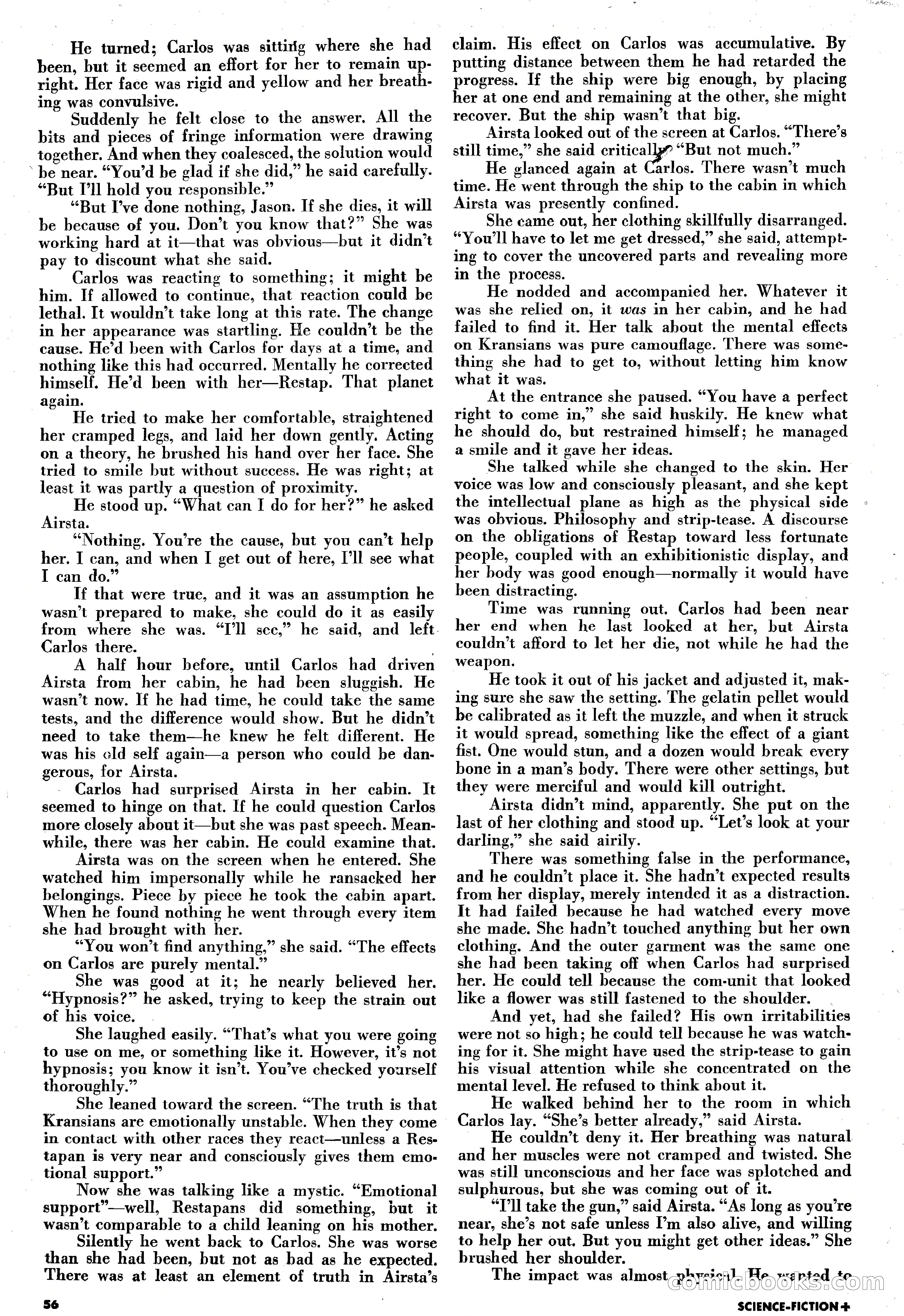 Science-Fiction Plus, May 1953 — page 56 of 68