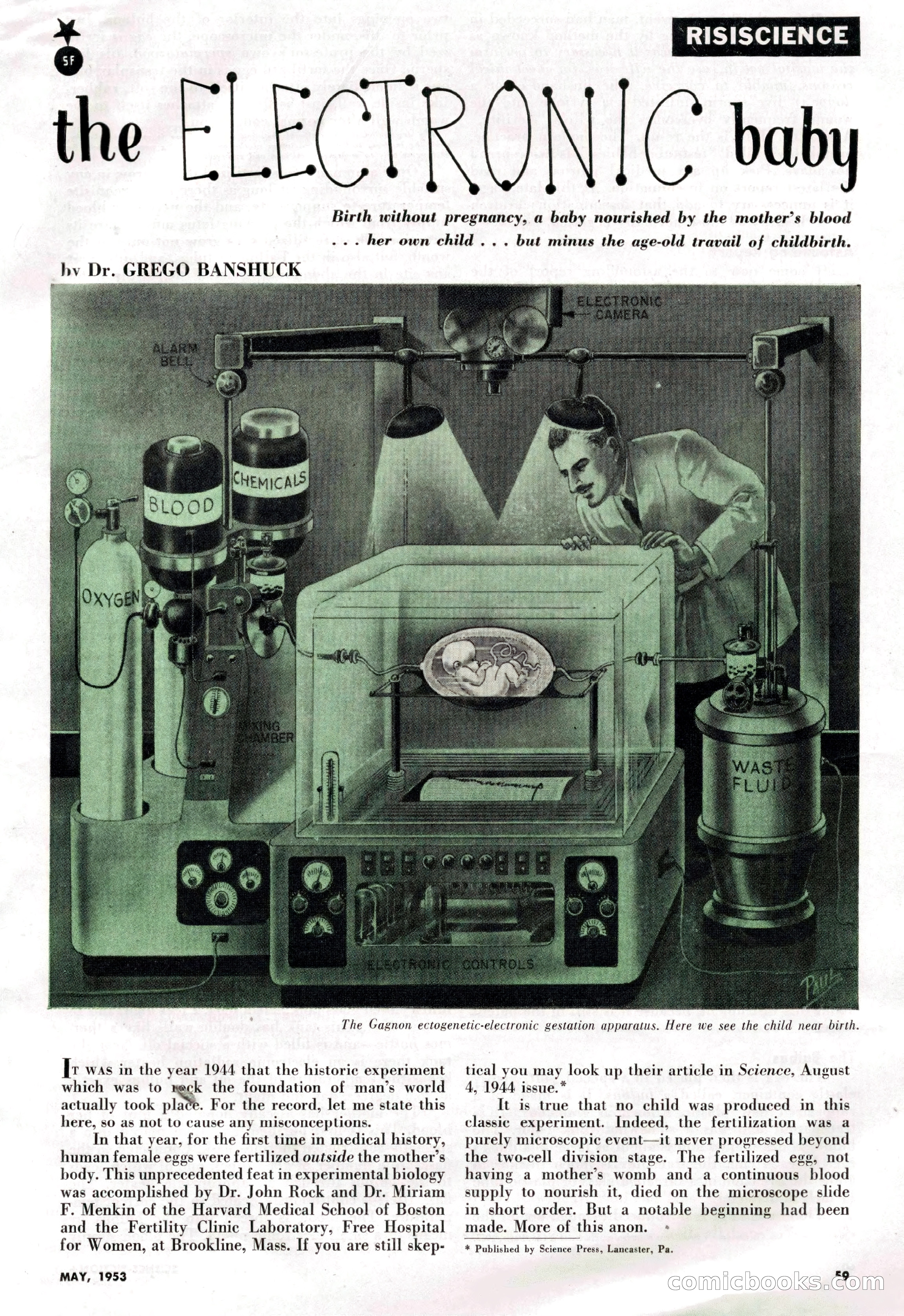 Science-Fiction Plus, May 1953 — page 59 of 68