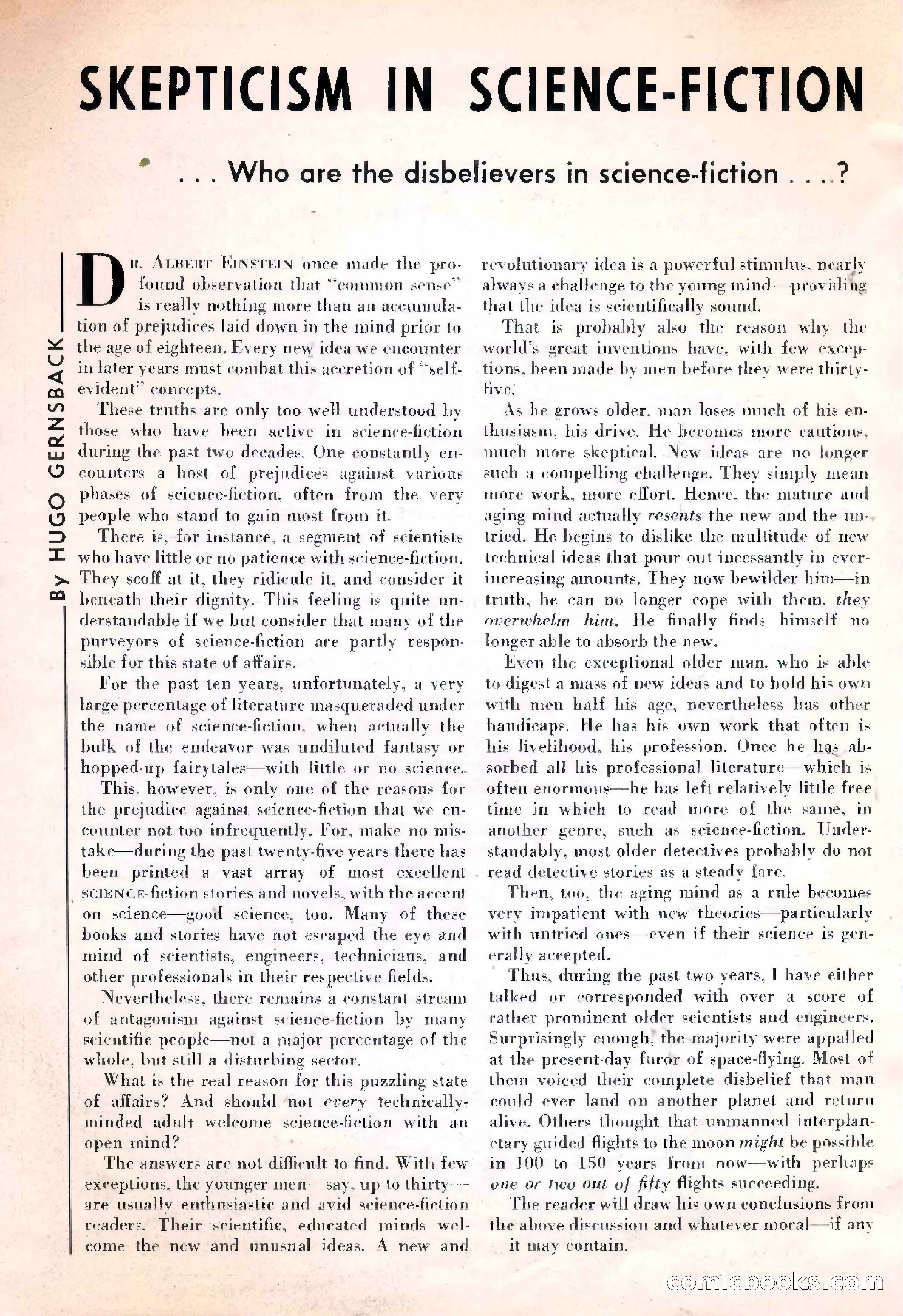 Science Fiction Plus, June 1953 — page 2 of 68