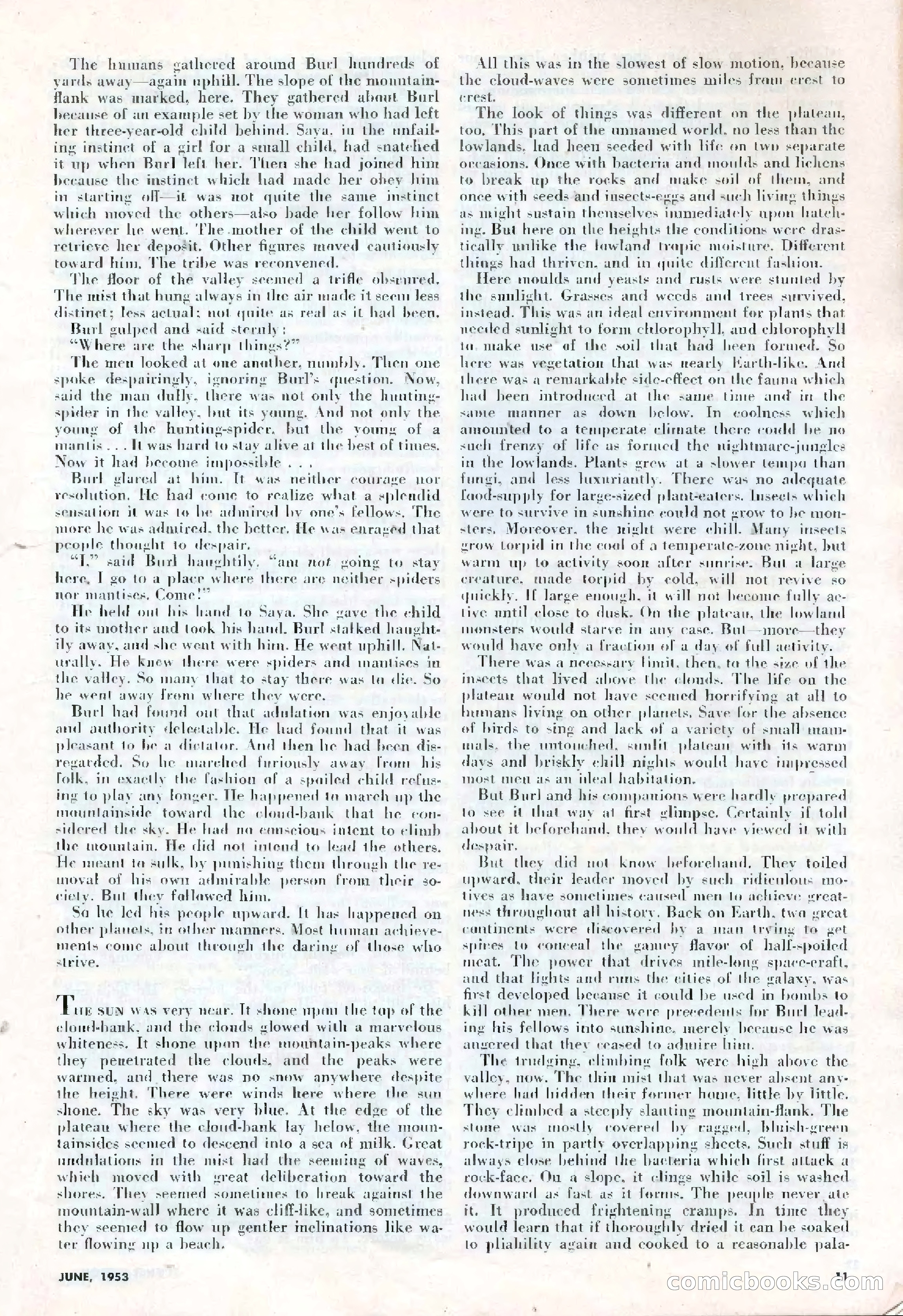 Science Fiction Plus, June 1953 — page 11 of 68