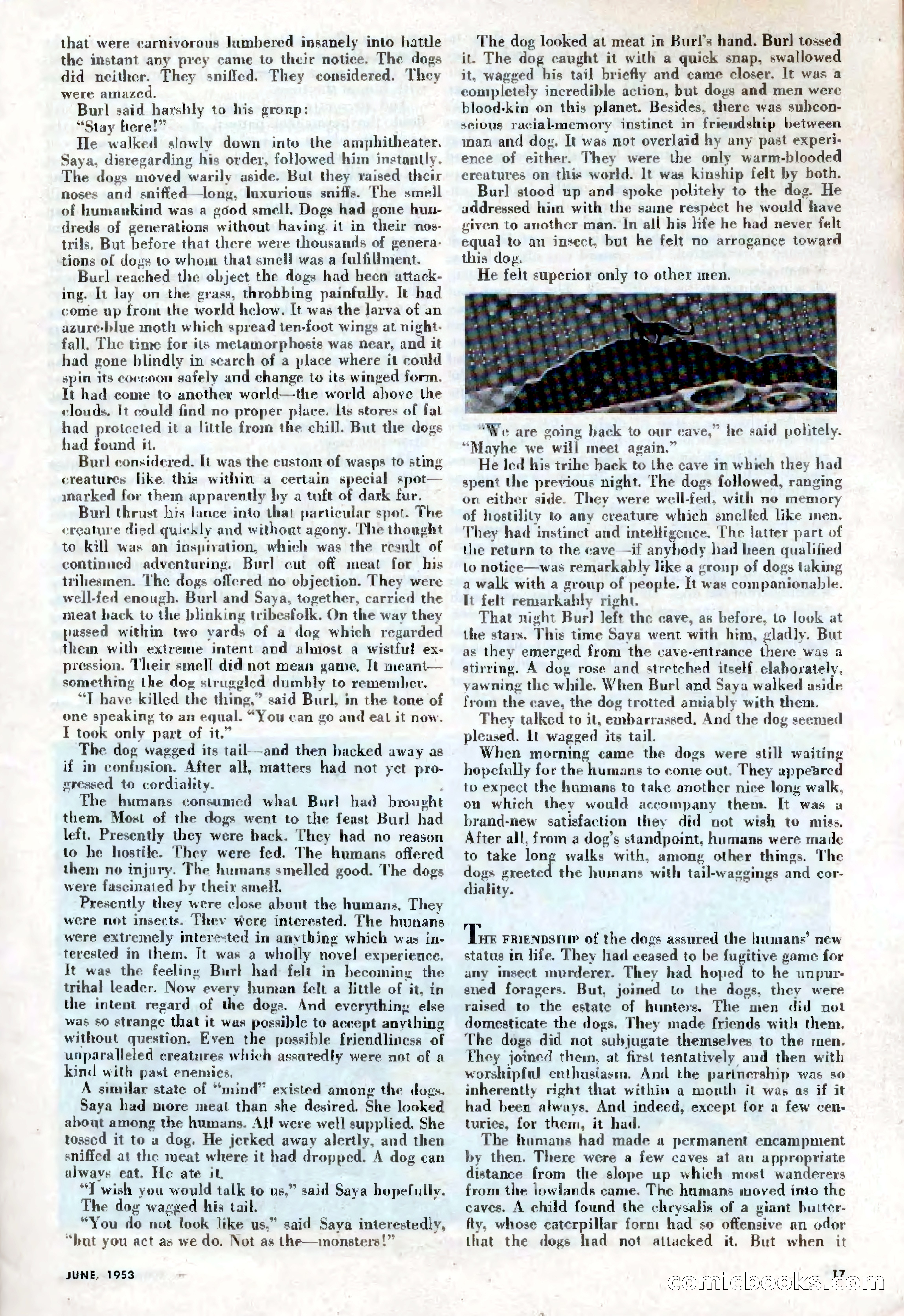 Science Fiction Plus, June 1953 — page 17 of 68