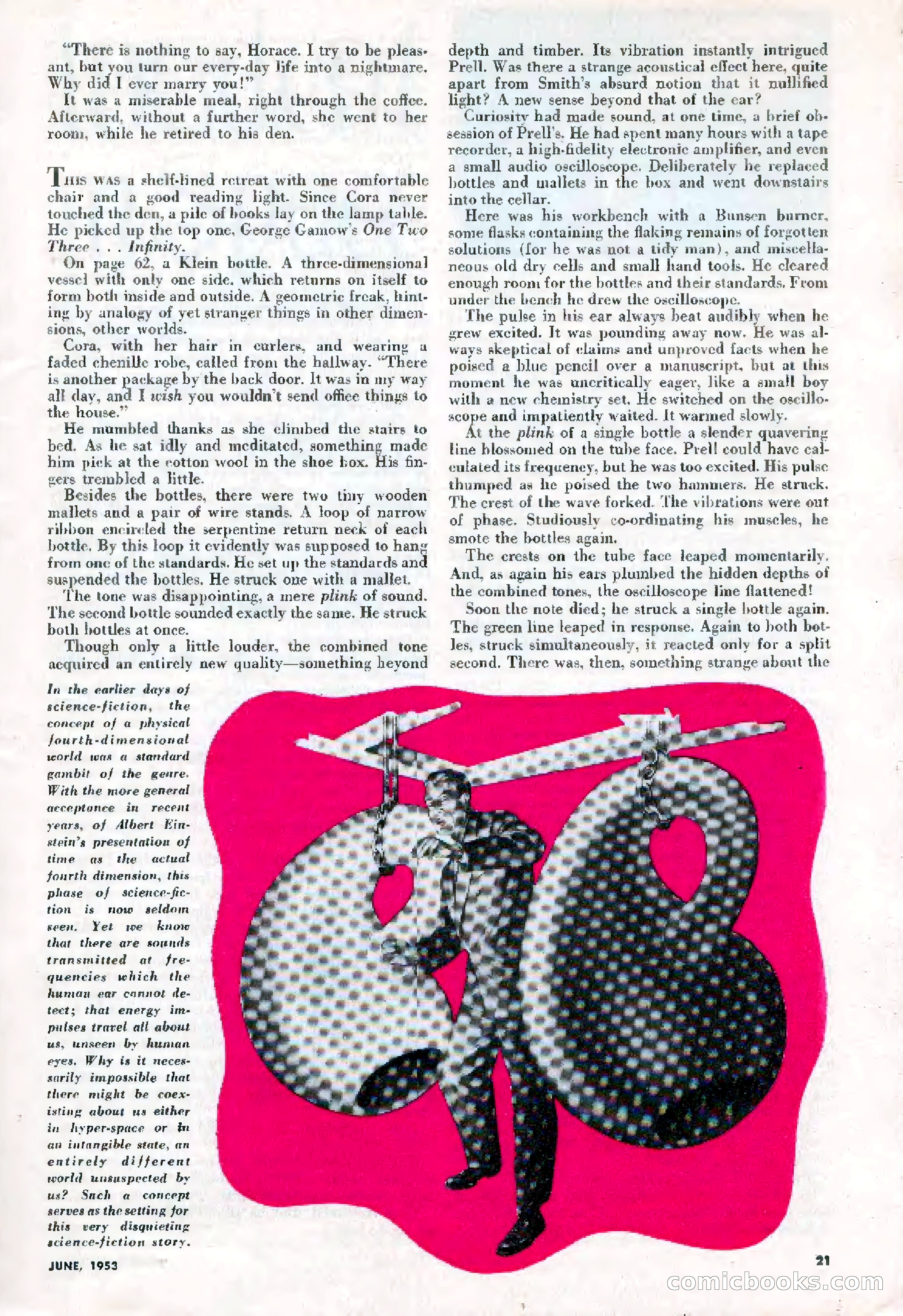 Science Fiction Plus, June 1953 — page 21 of 68