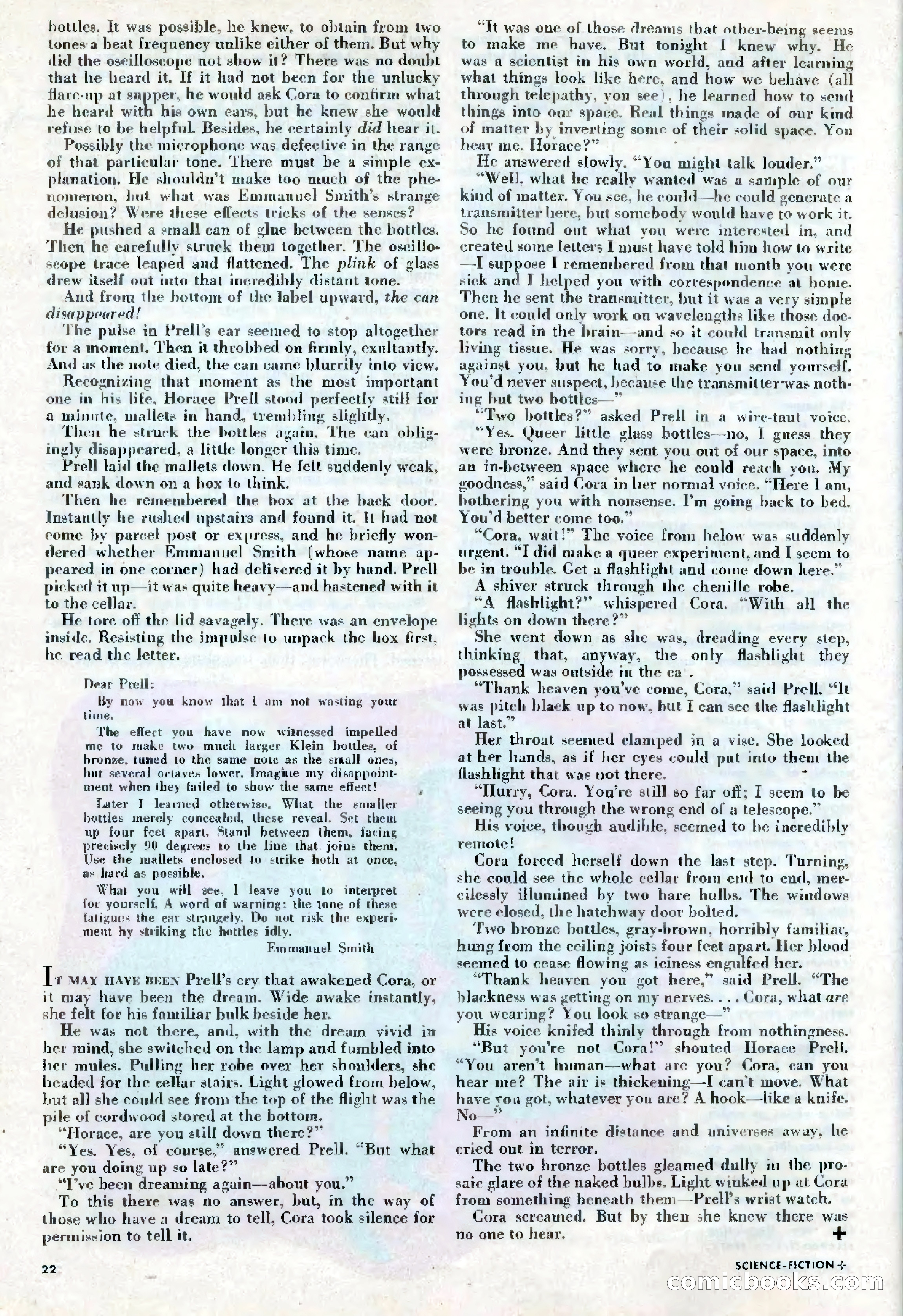 Science Fiction Plus, June 1953 — page 22 of 68
