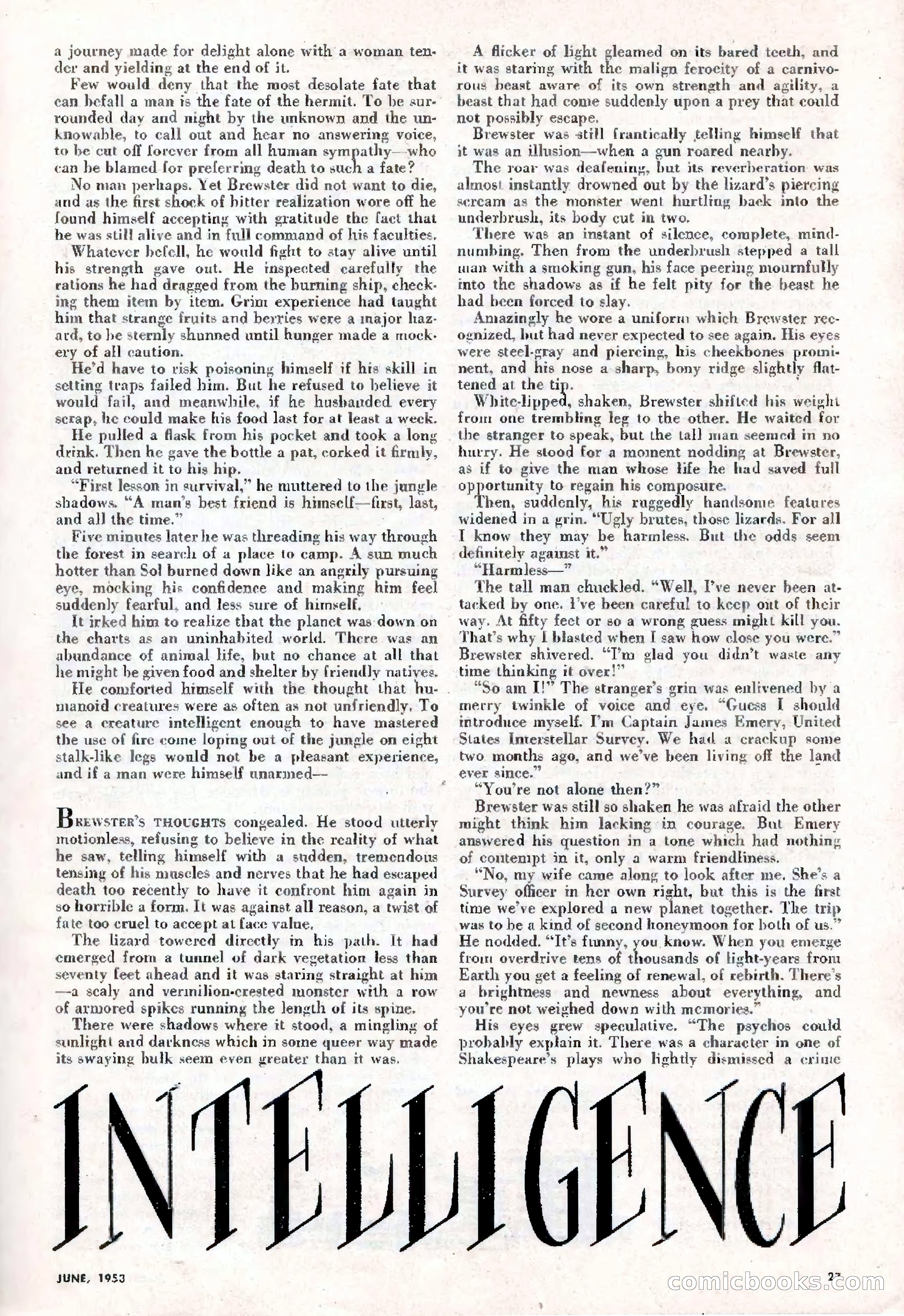Science Fiction Plus, June 1953 — page 27 of 68