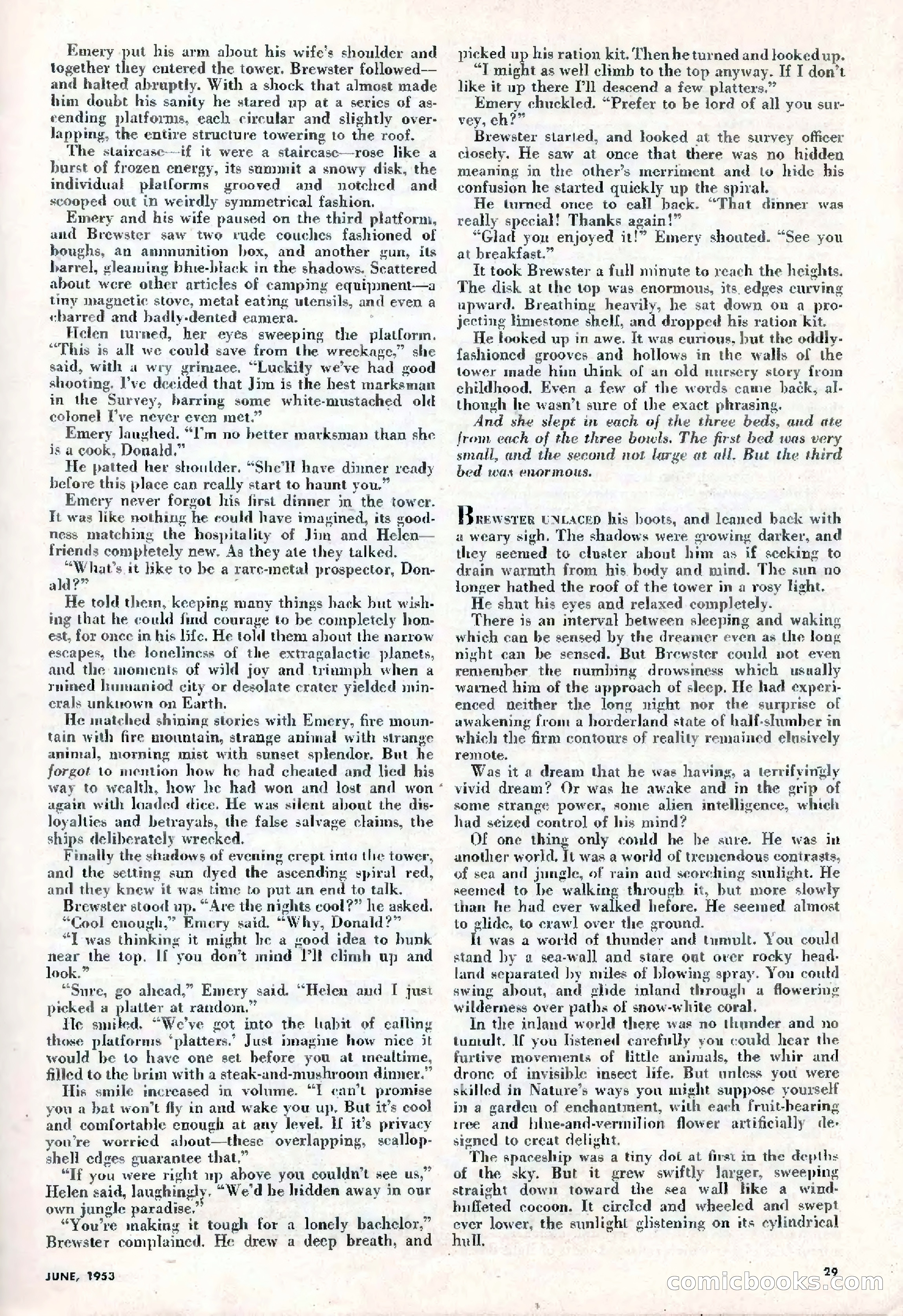 Science Fiction Plus, June 1953 — page 29 of 68