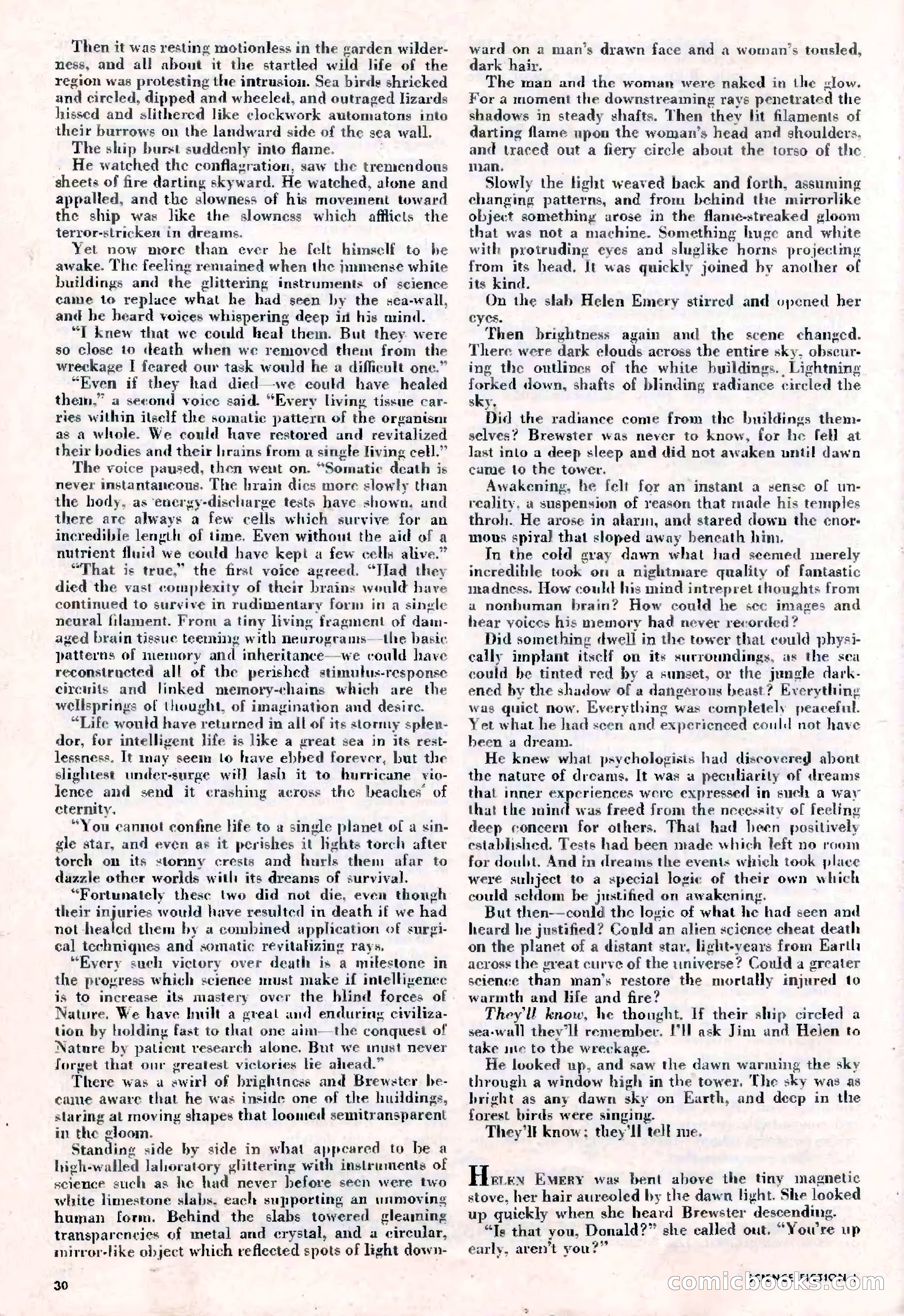 Science Fiction Plus, June 1953 — page 30 of 68